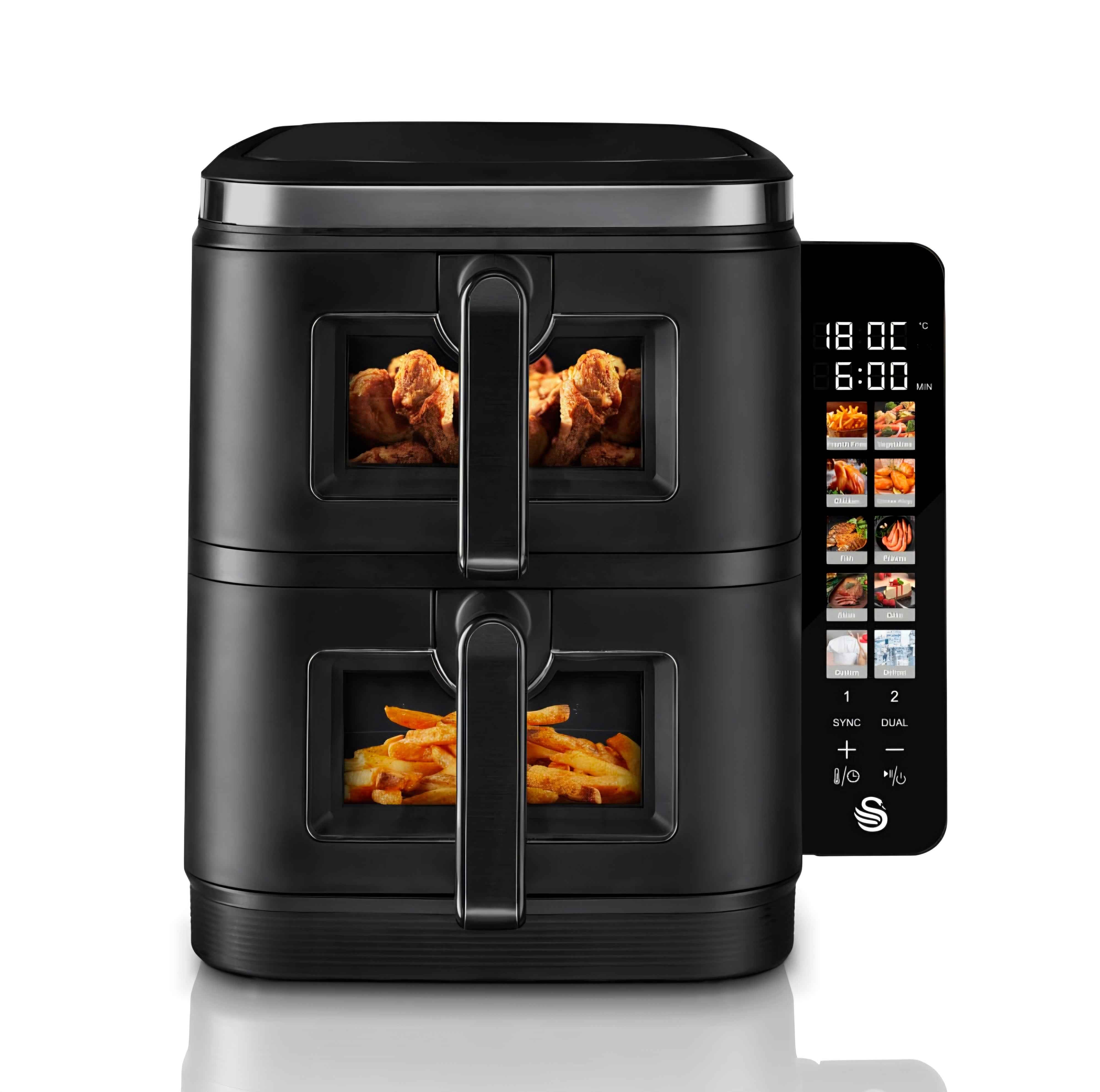Swan 11L Cyclone Duo Stacked Air Fryer