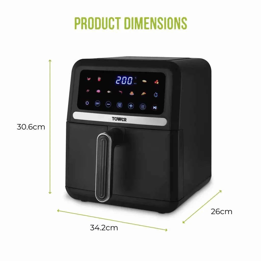 Tower 5L Vortx Air fryer With Digital Colour Display