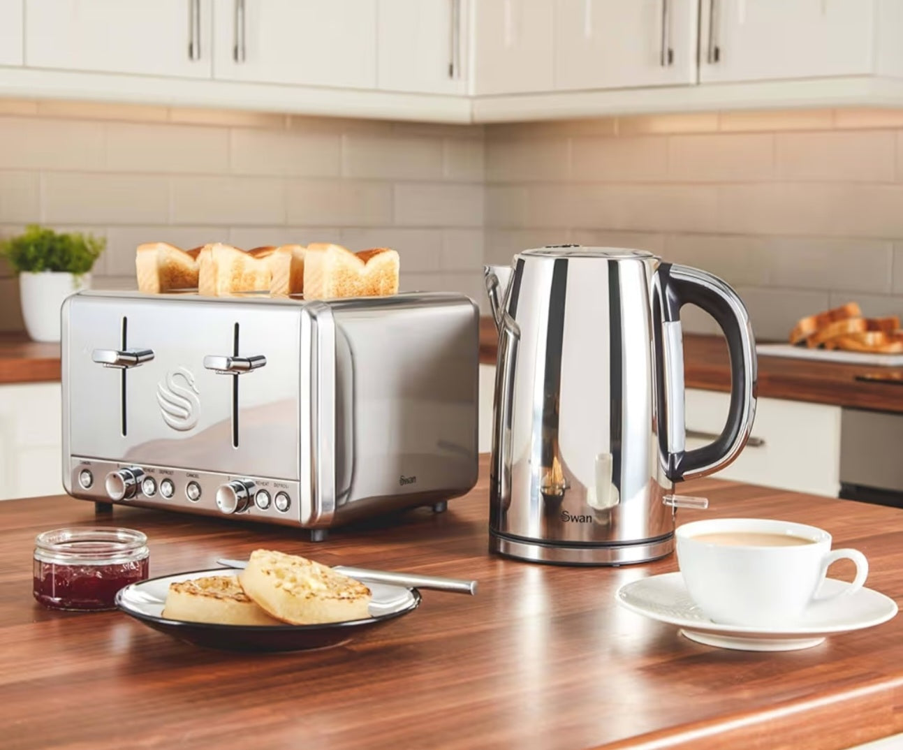 Swan Stainless Steel Jug Kettle