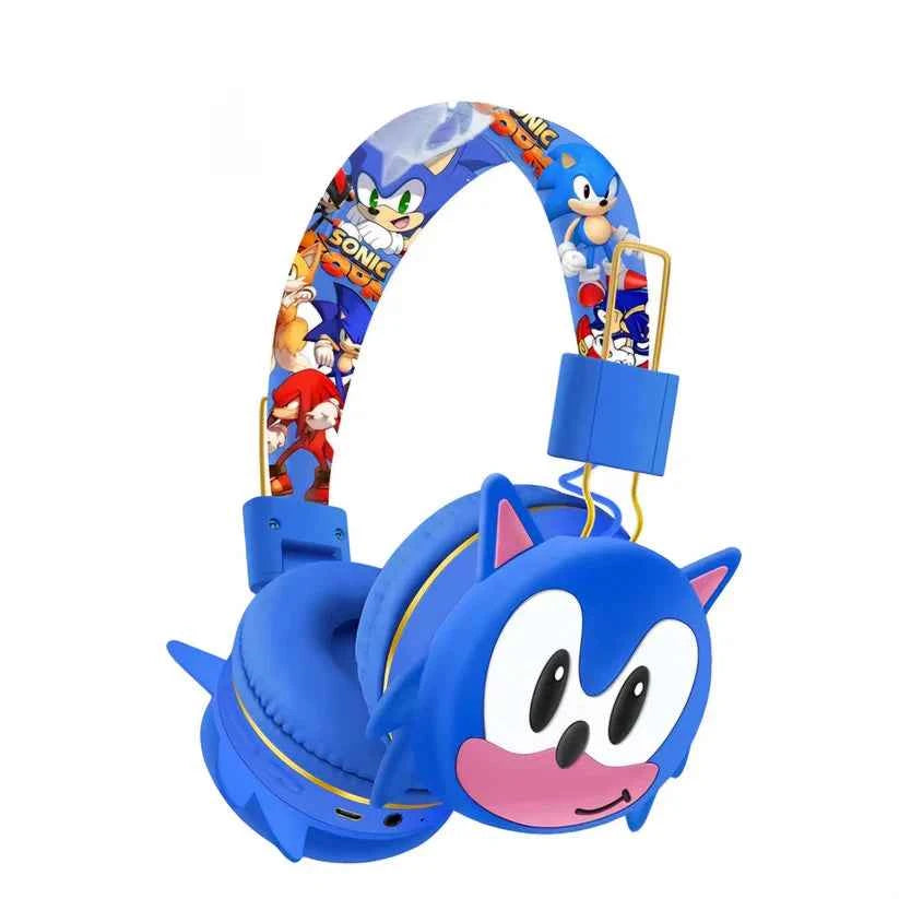Sonic The Hedgehog Kids Wireless Headphones - Amoxdigi