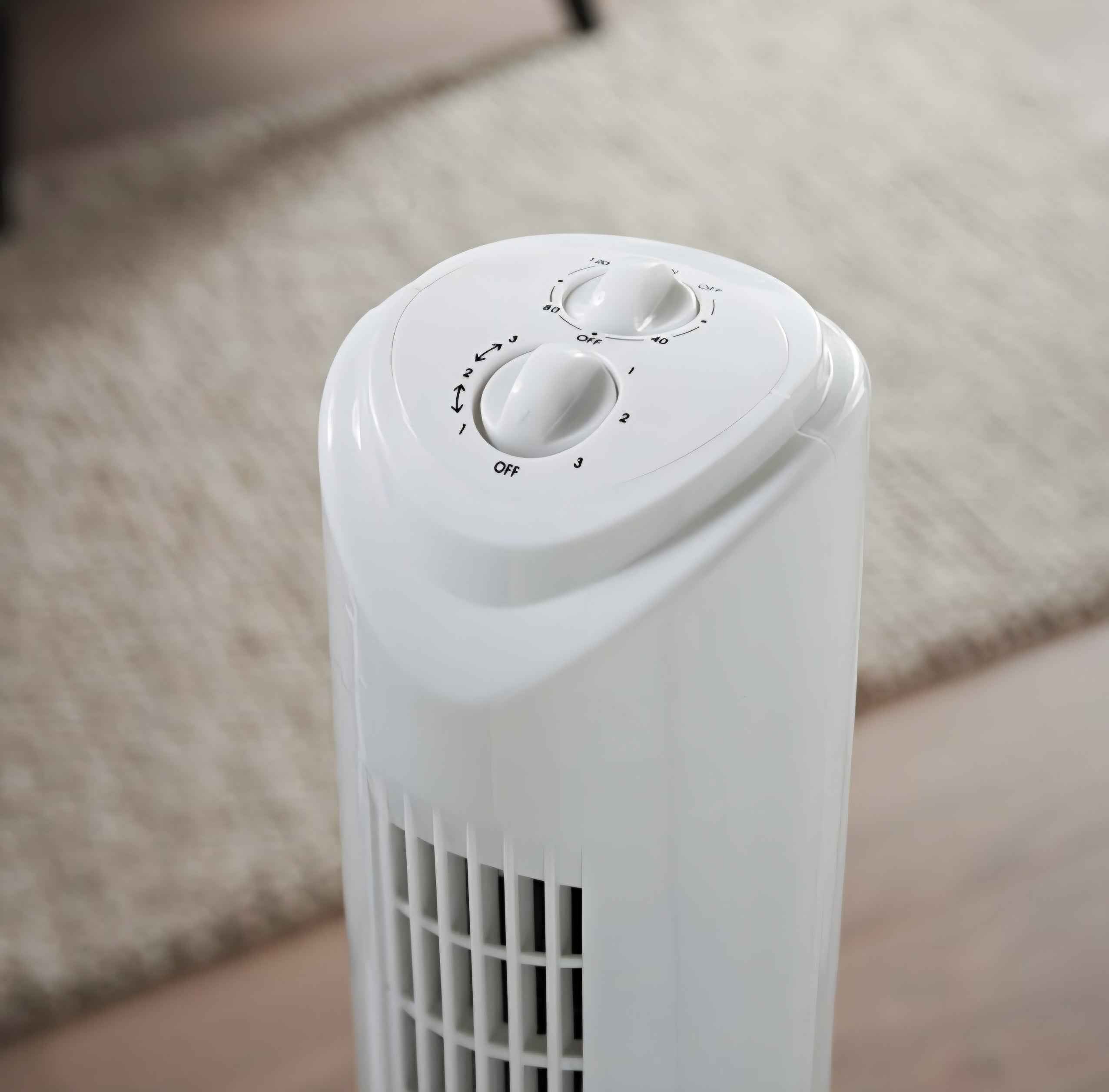 Benross Oscillating Tower Fan With Timer