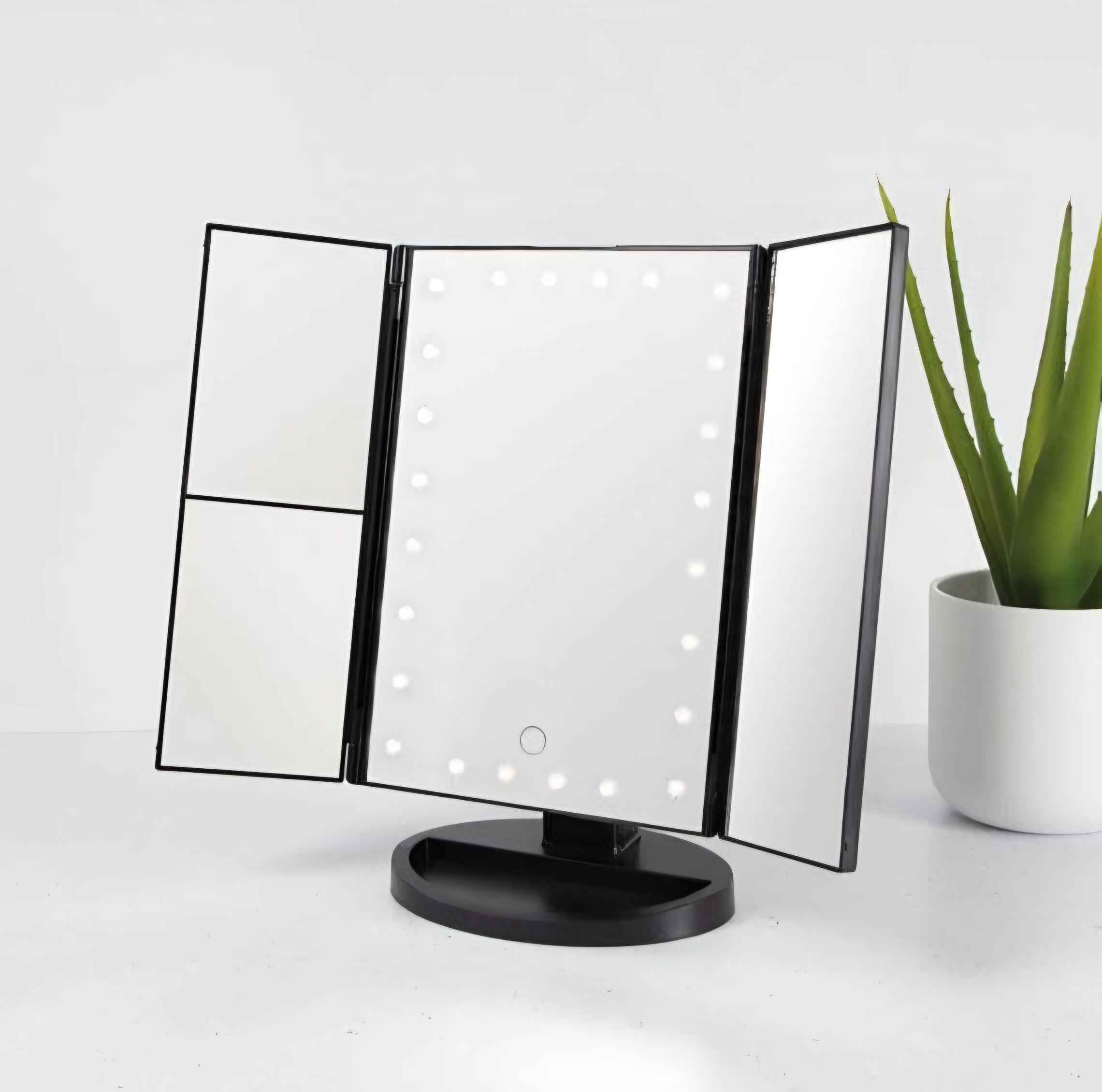 Bauer Pro LED Foldable Mirror