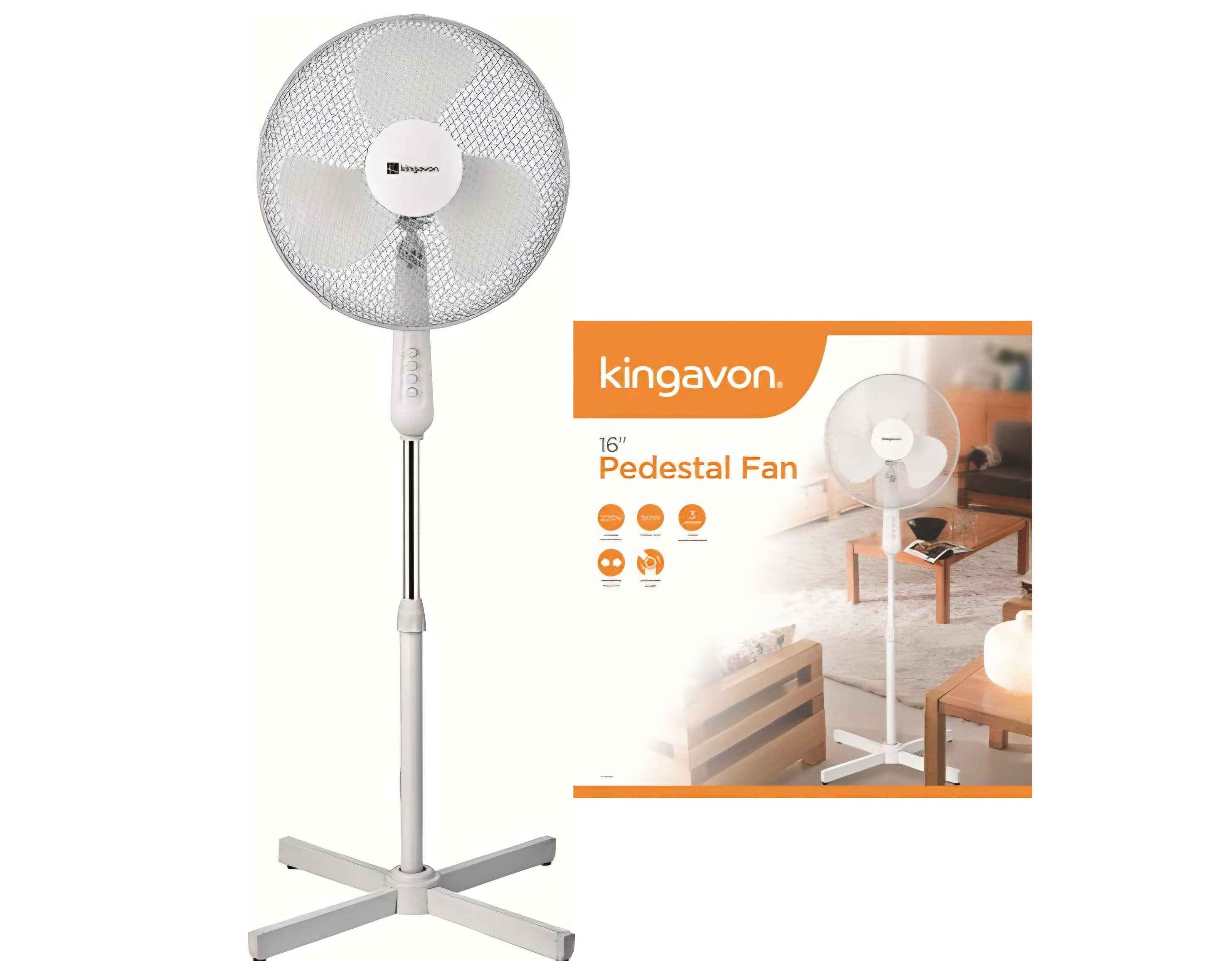 16" Pedestal Electric Air Cooling Fan