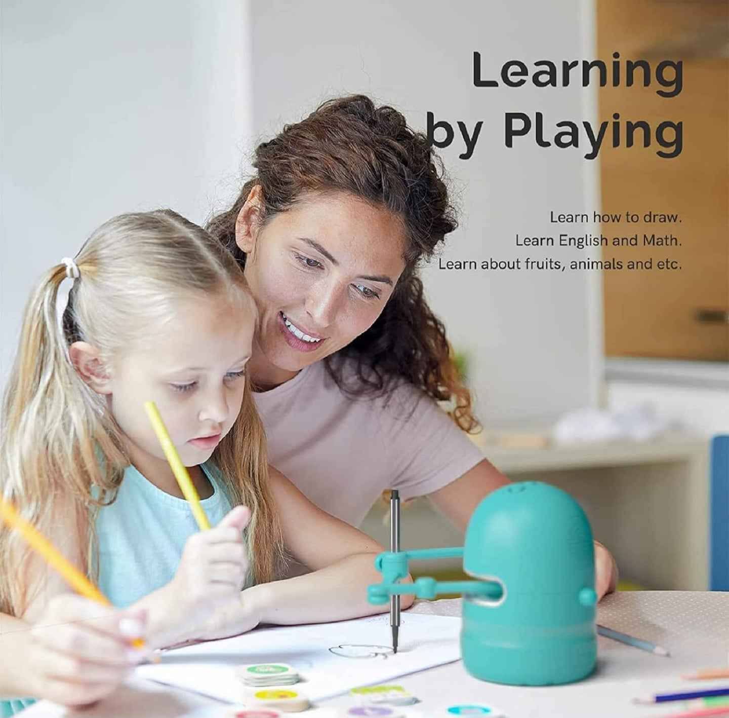 Drawing Artificial intelligence Educational Robot
