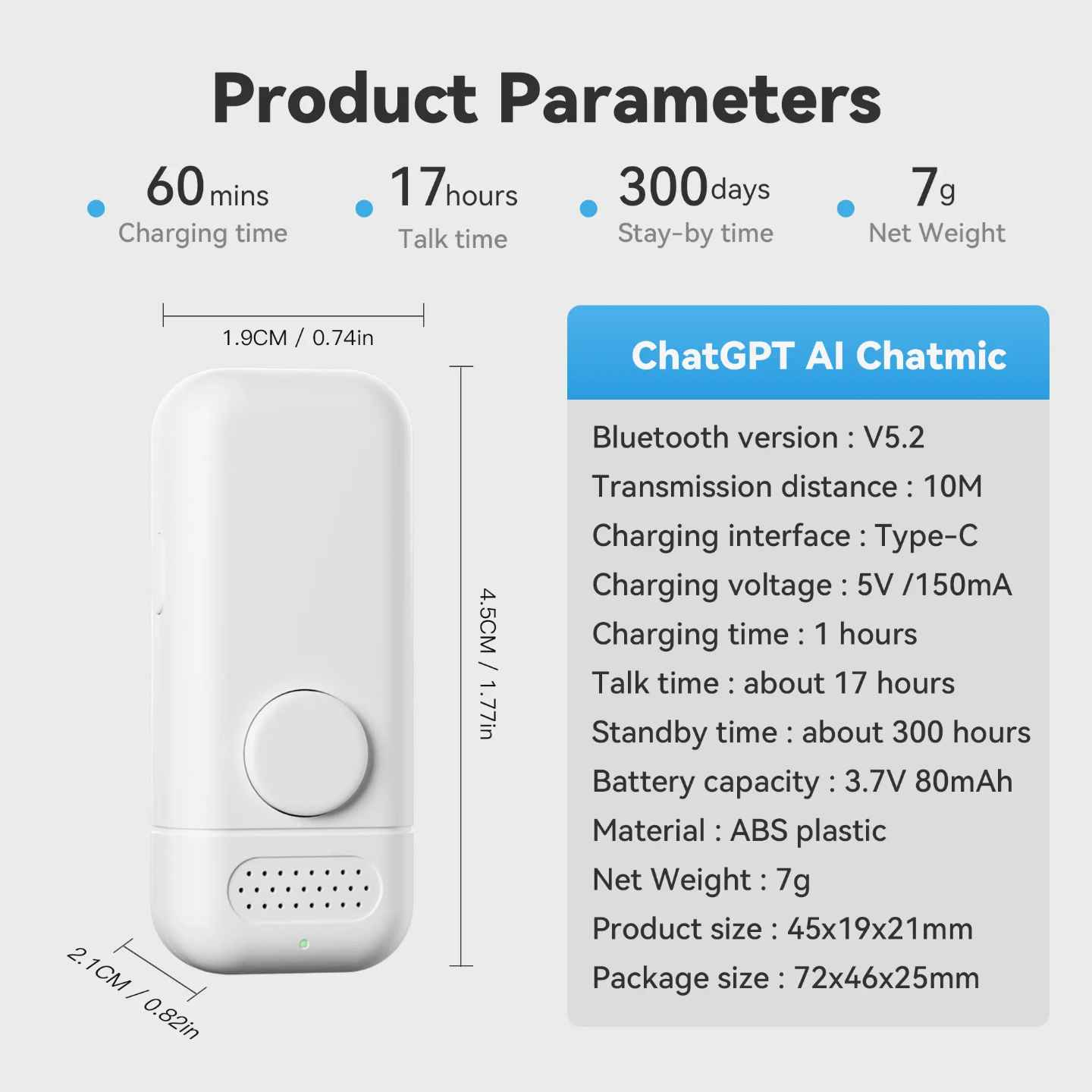 Voice interactive AI Enabled Audio Device
