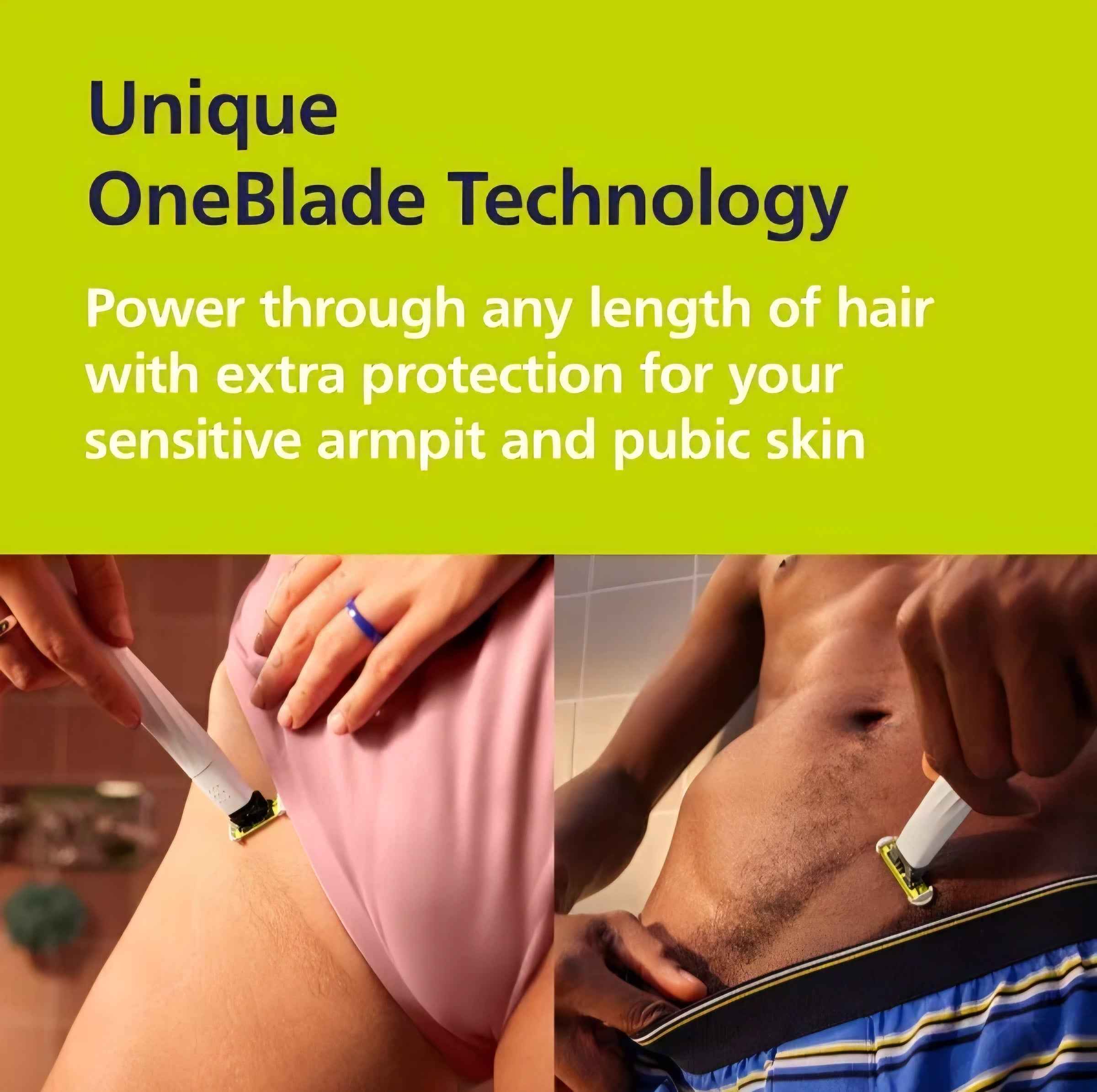 Philips Oneblade Intimate With Skin Protect Blade