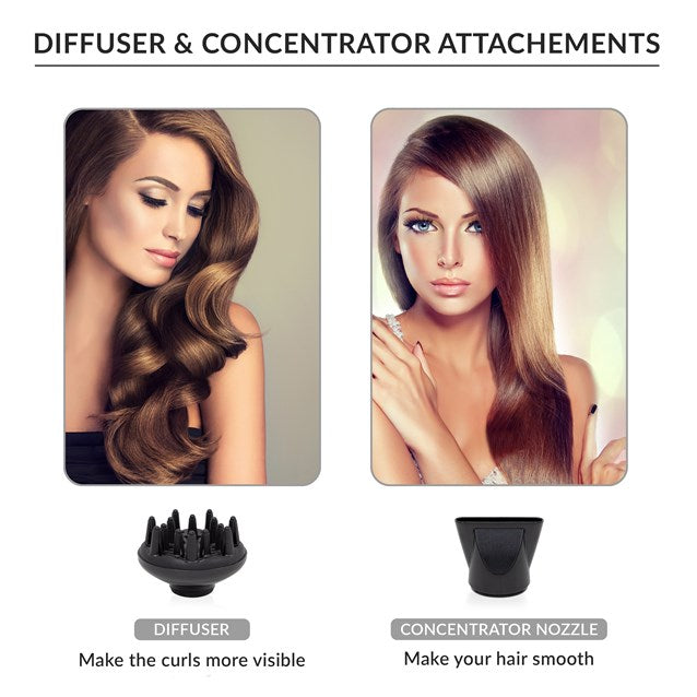 RedHot Professional Hair Dryer With Diffuser