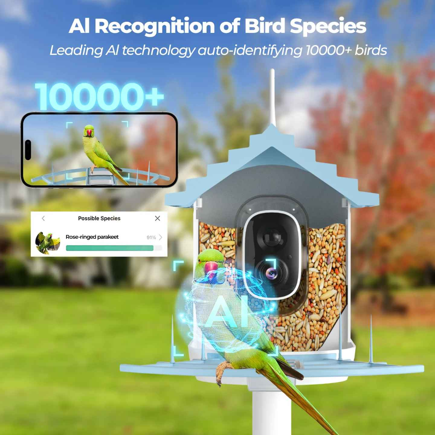 Elecpet AI Bird Feeder