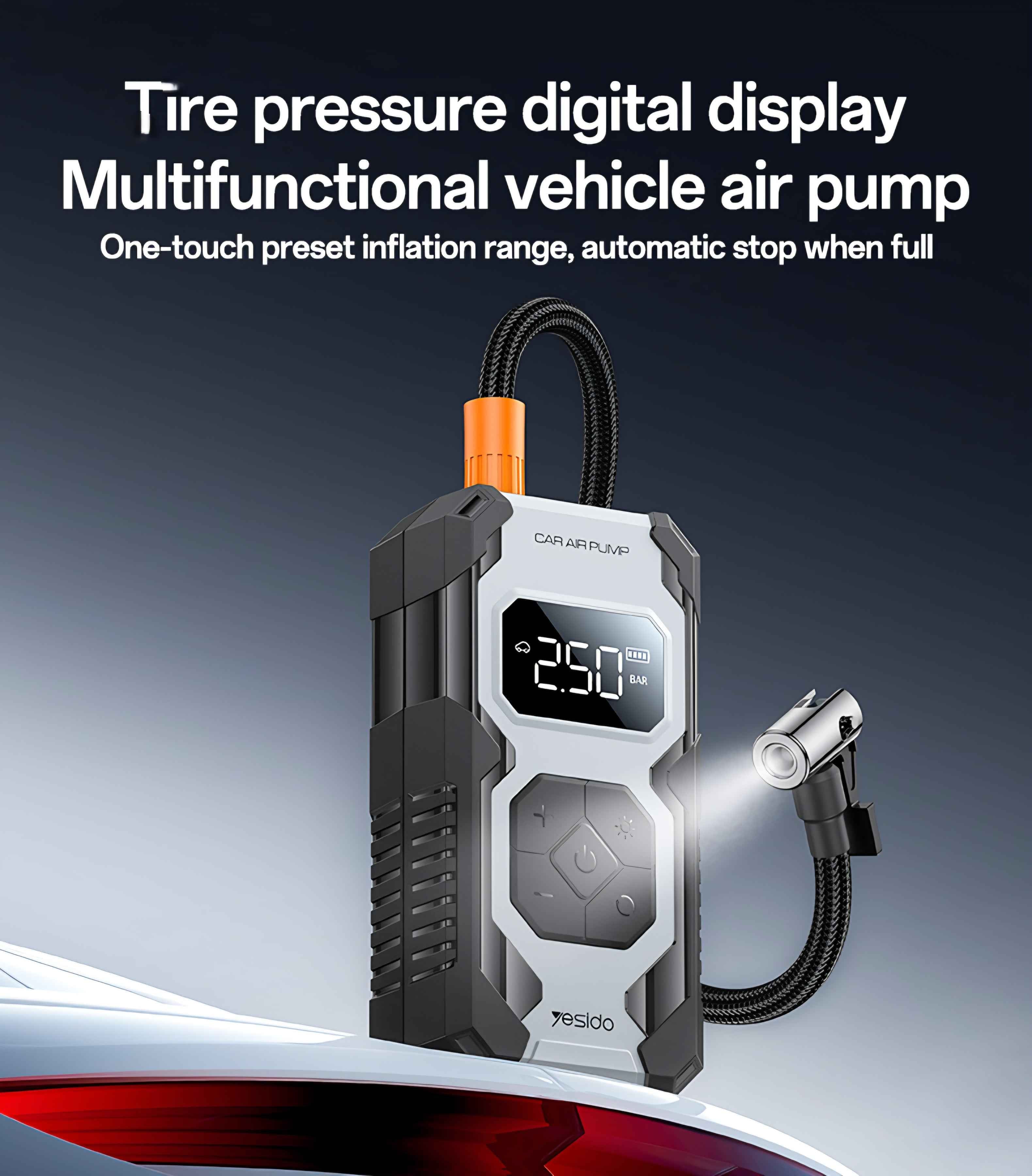 Yesido Cordless Air Tyre Inflator