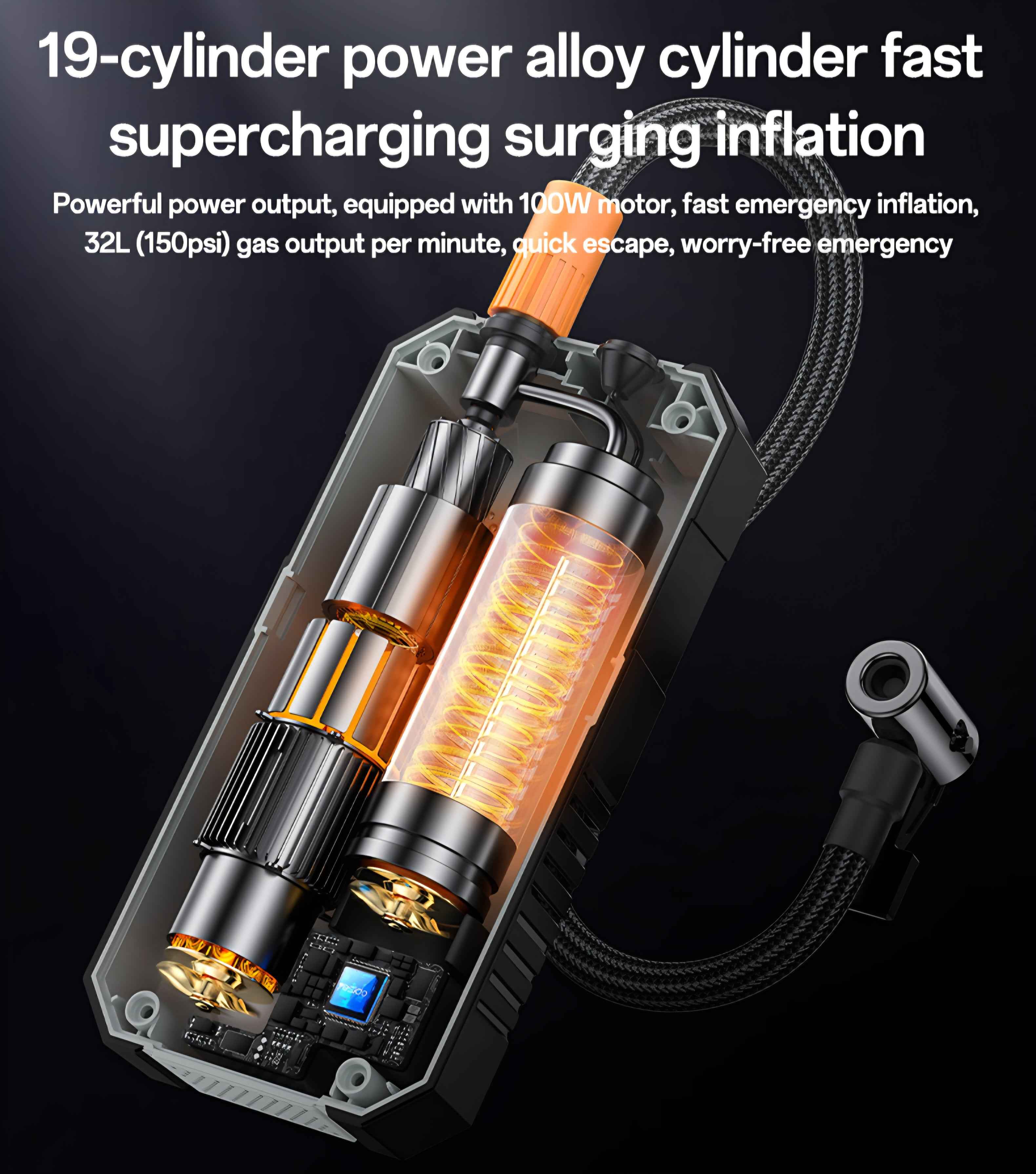 Yesido Cordless Air Tyre Inflator