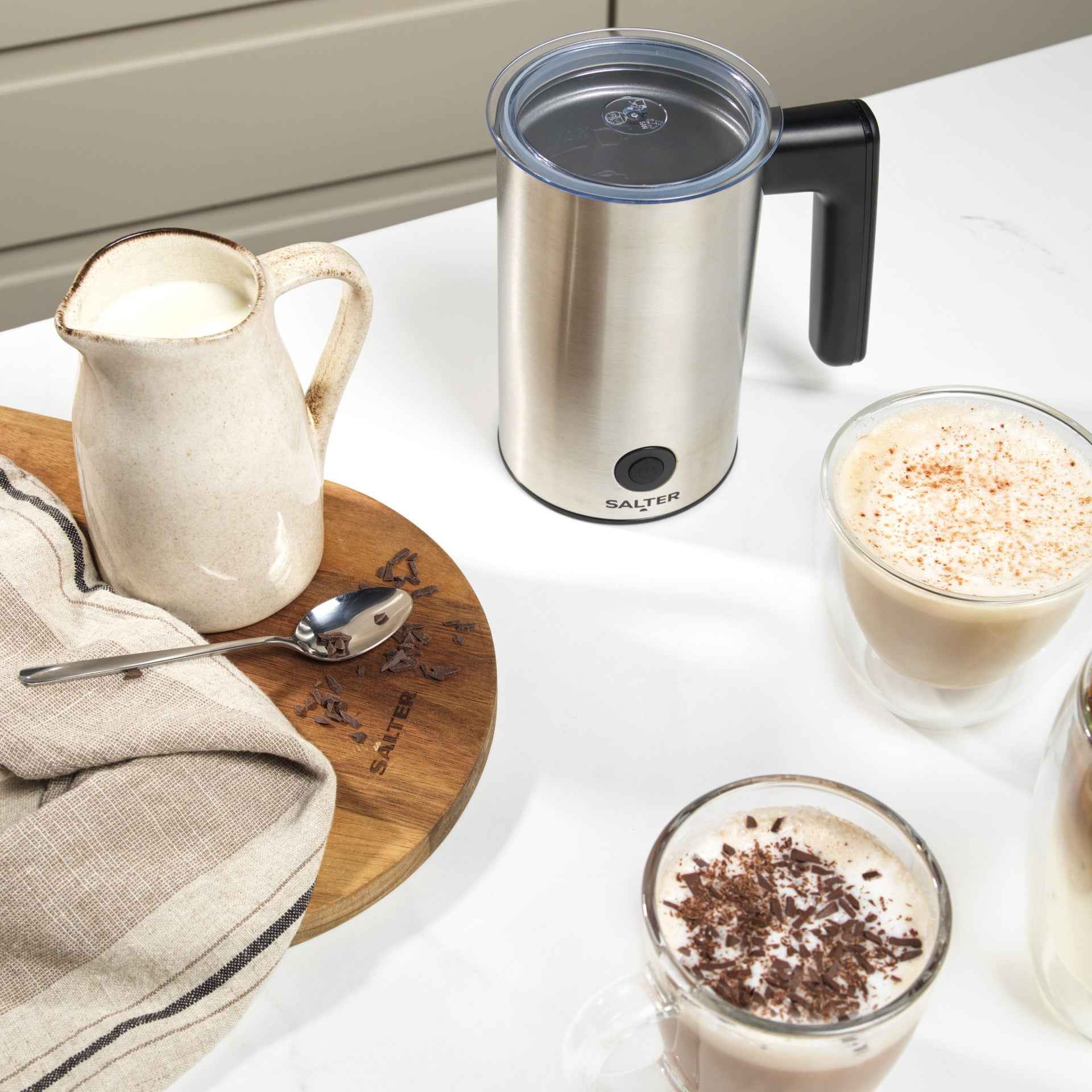Salter Electric 4 in 1 Milk Frother
