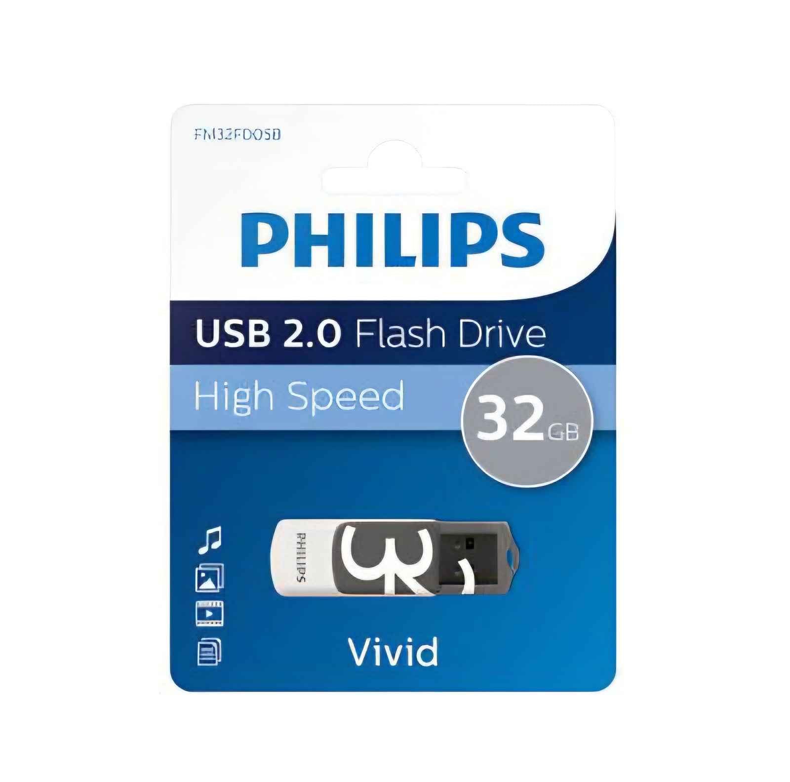 Philips Flash Drive 32GB USB Vivid