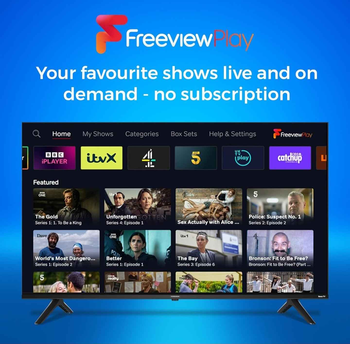Ferguson 65" 4k UHD Smart Roku TV