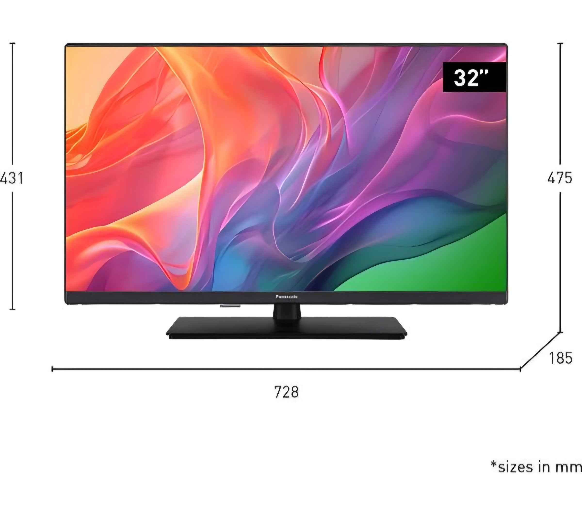 Panasonic 32" Smart TV With Amazon Alexa