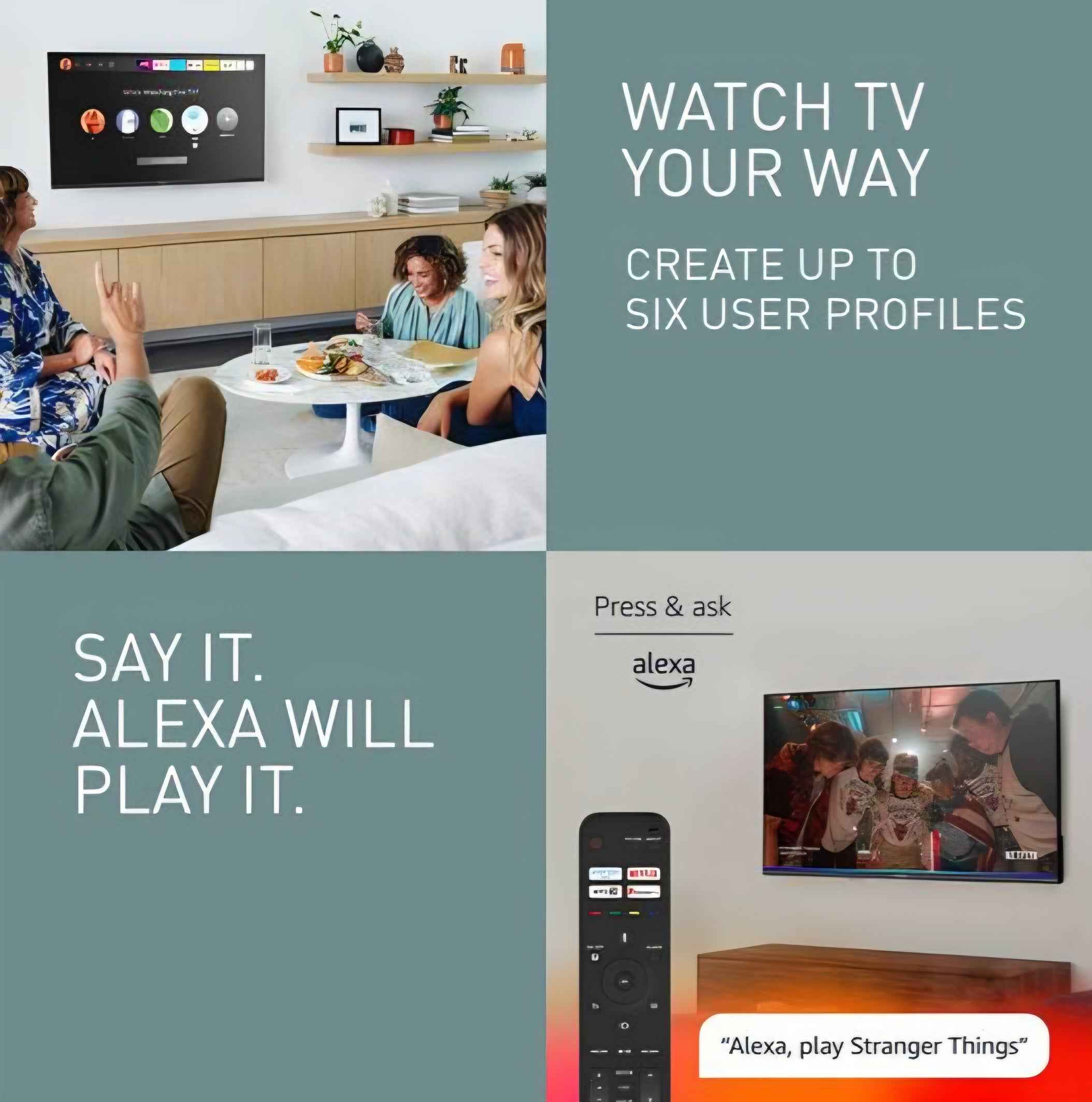 Panasonic 32" Smart TV With Amazon Alexa