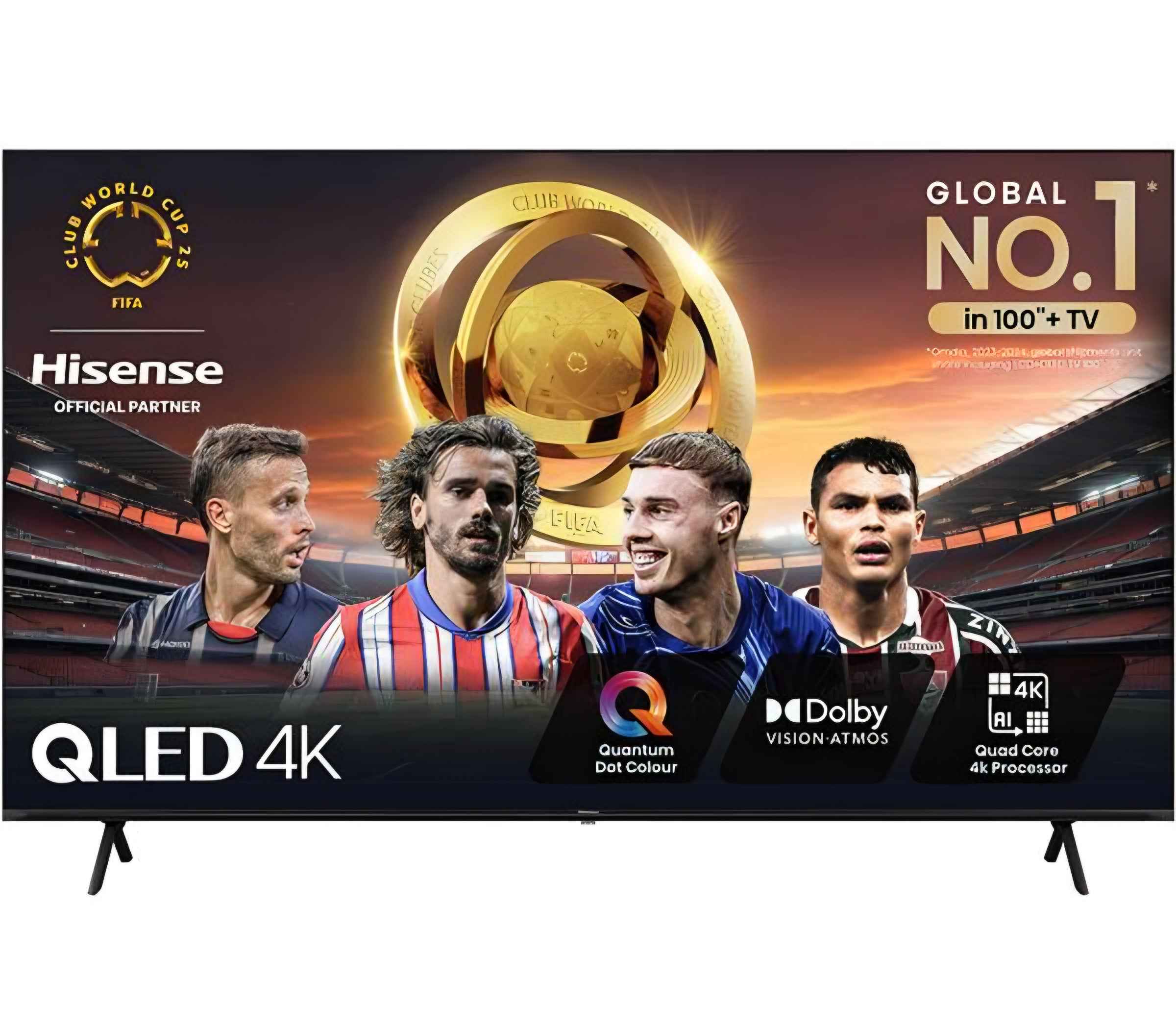 Hisense 85" Smart 4K Ultra HD Qled TV WIth Amazon Alexa
