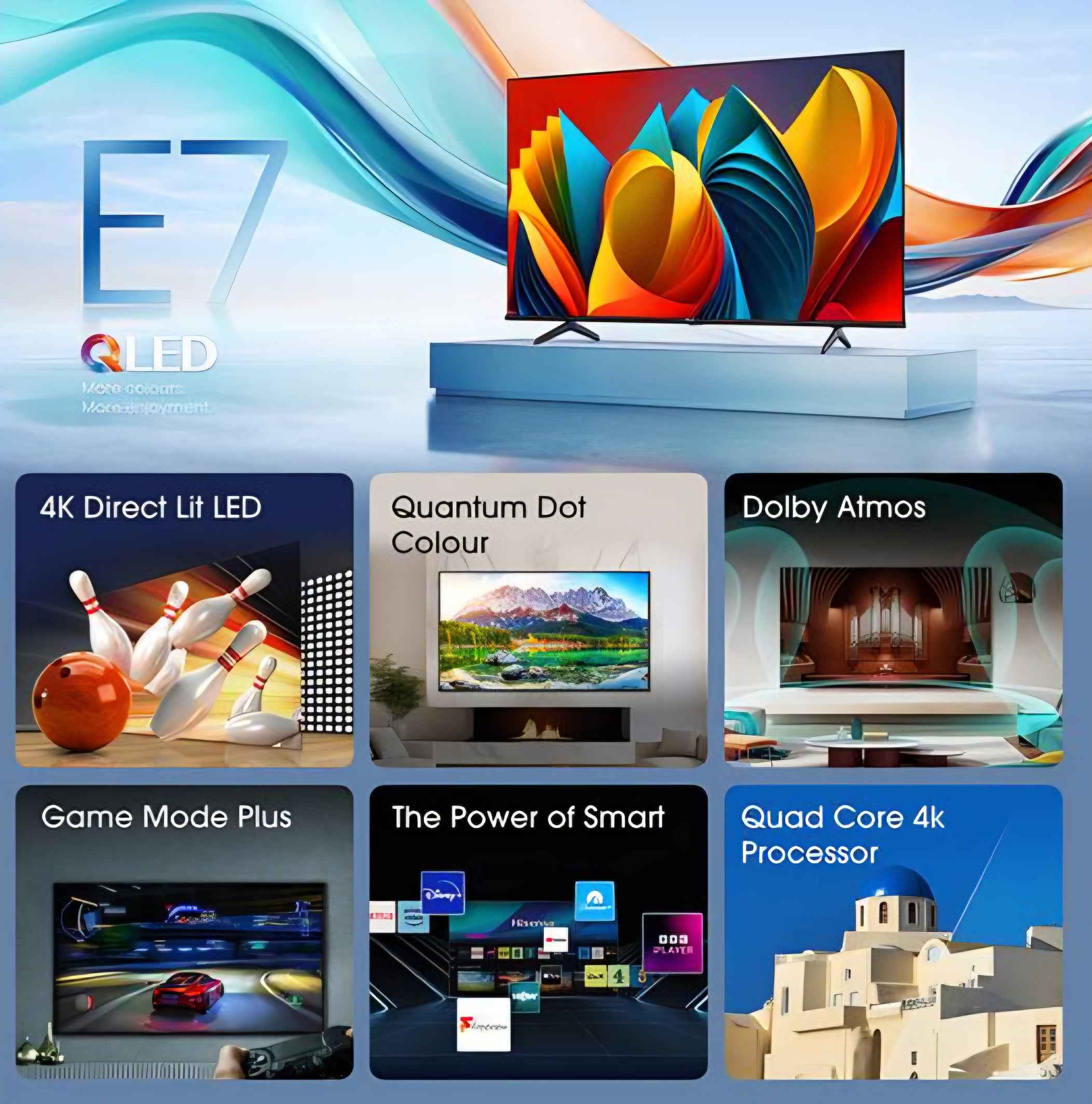 Hisense 85" Smart 4K Ultra HD Qled TV WIth Amazon Alexa