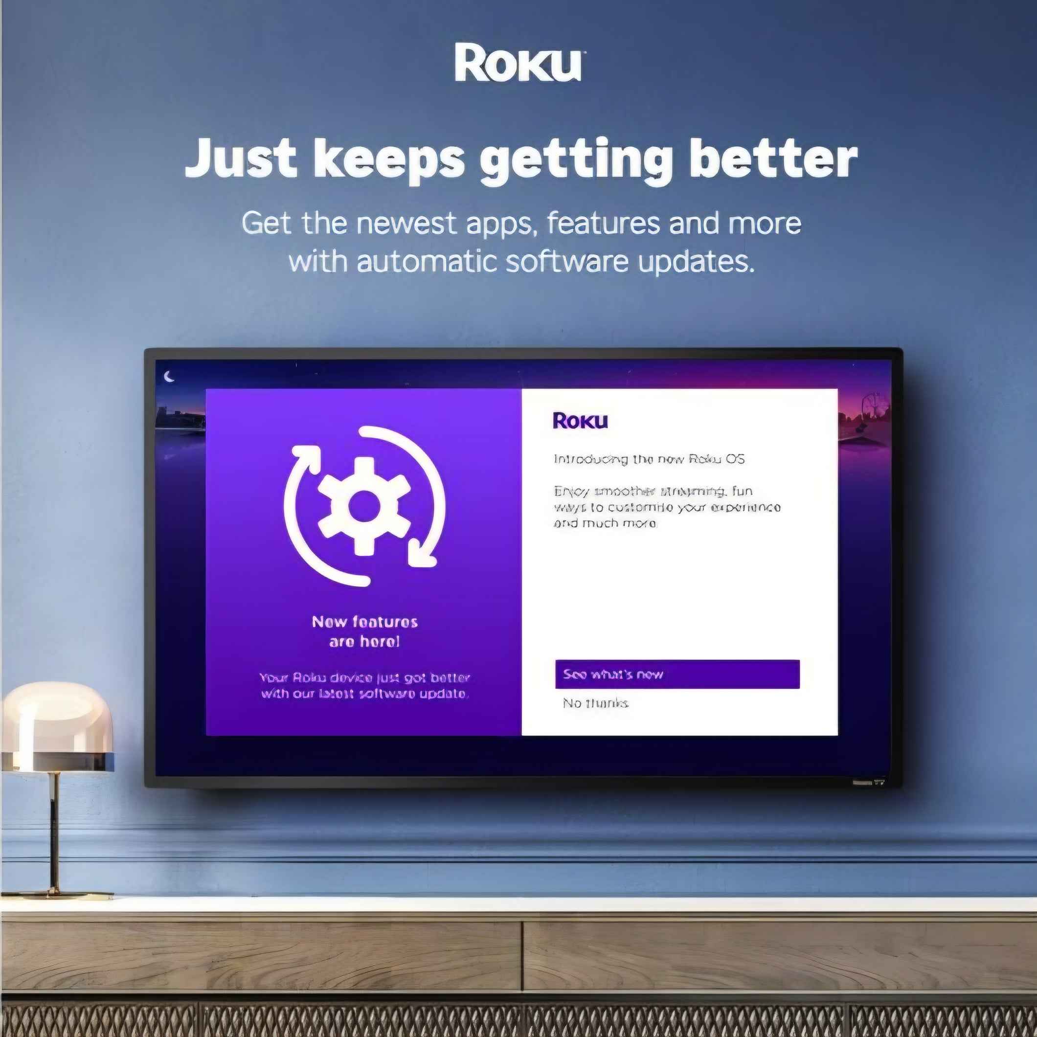 JVC Roku 32" Smart HDR LED TV