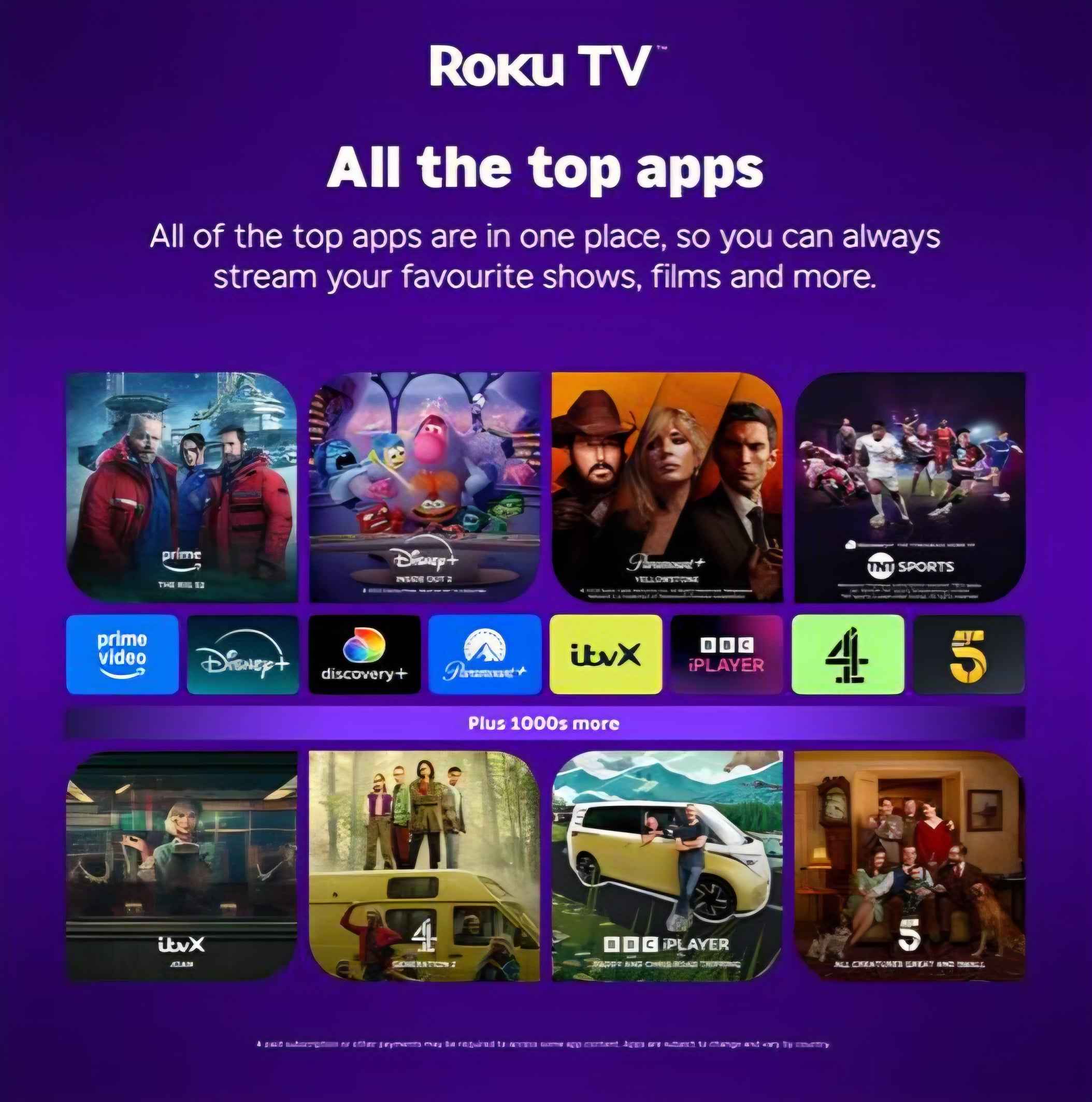 JVC Roku 32" Smart HDR LED TV
