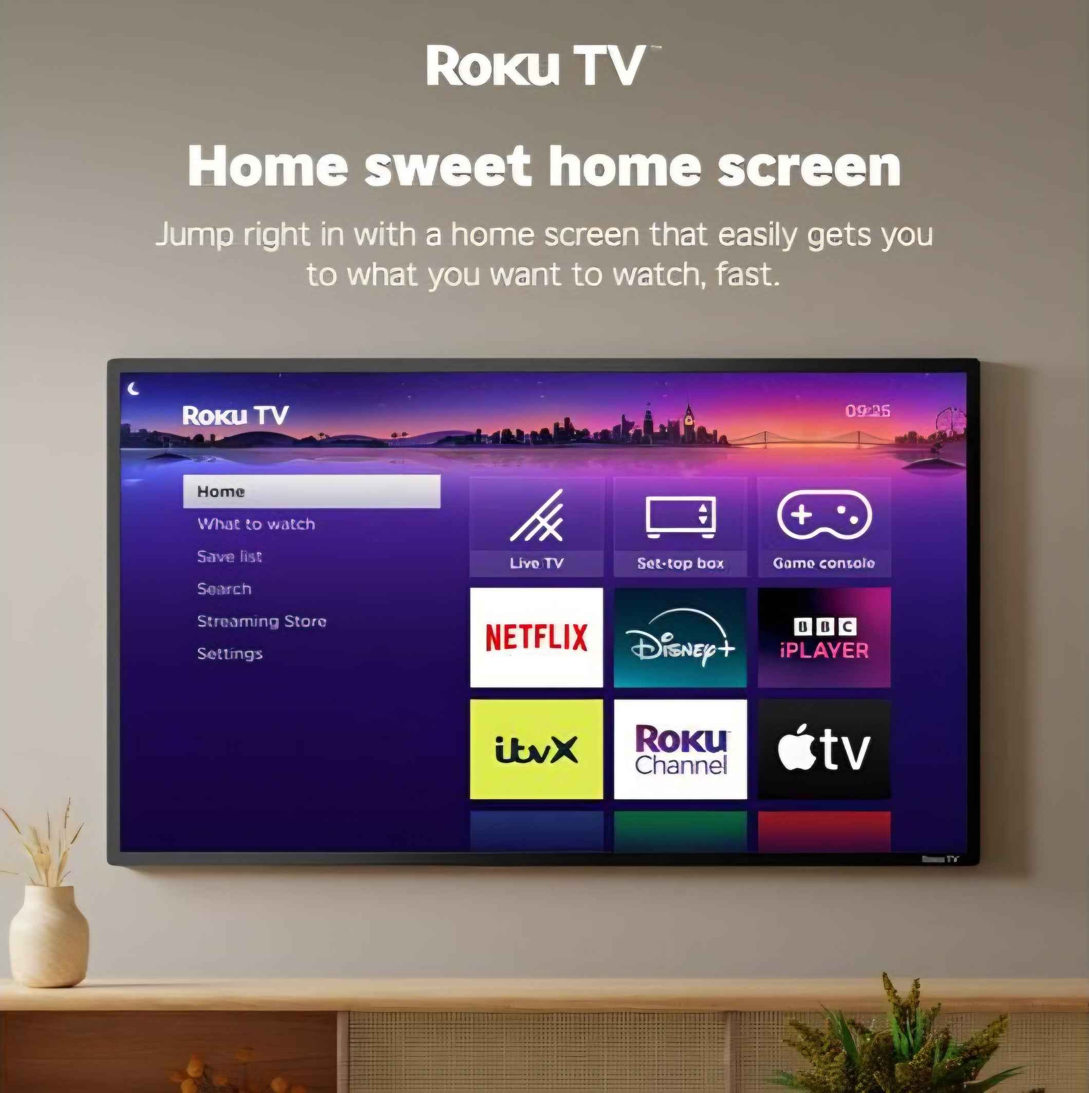JVC Roku 32" Smart HDR LED TV