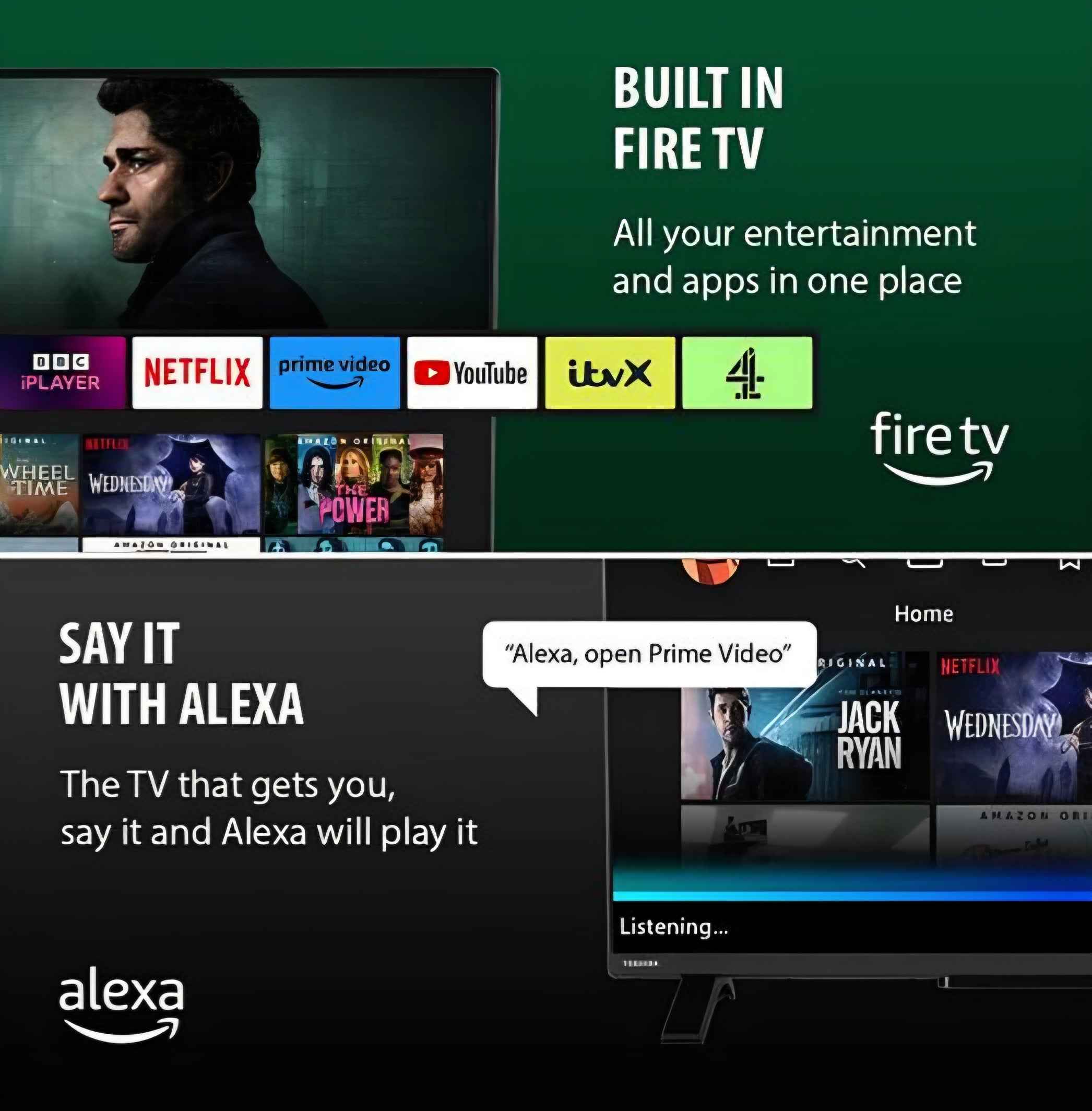 Toshiba 43" Fire Smart HD TV With Amazon Alexa