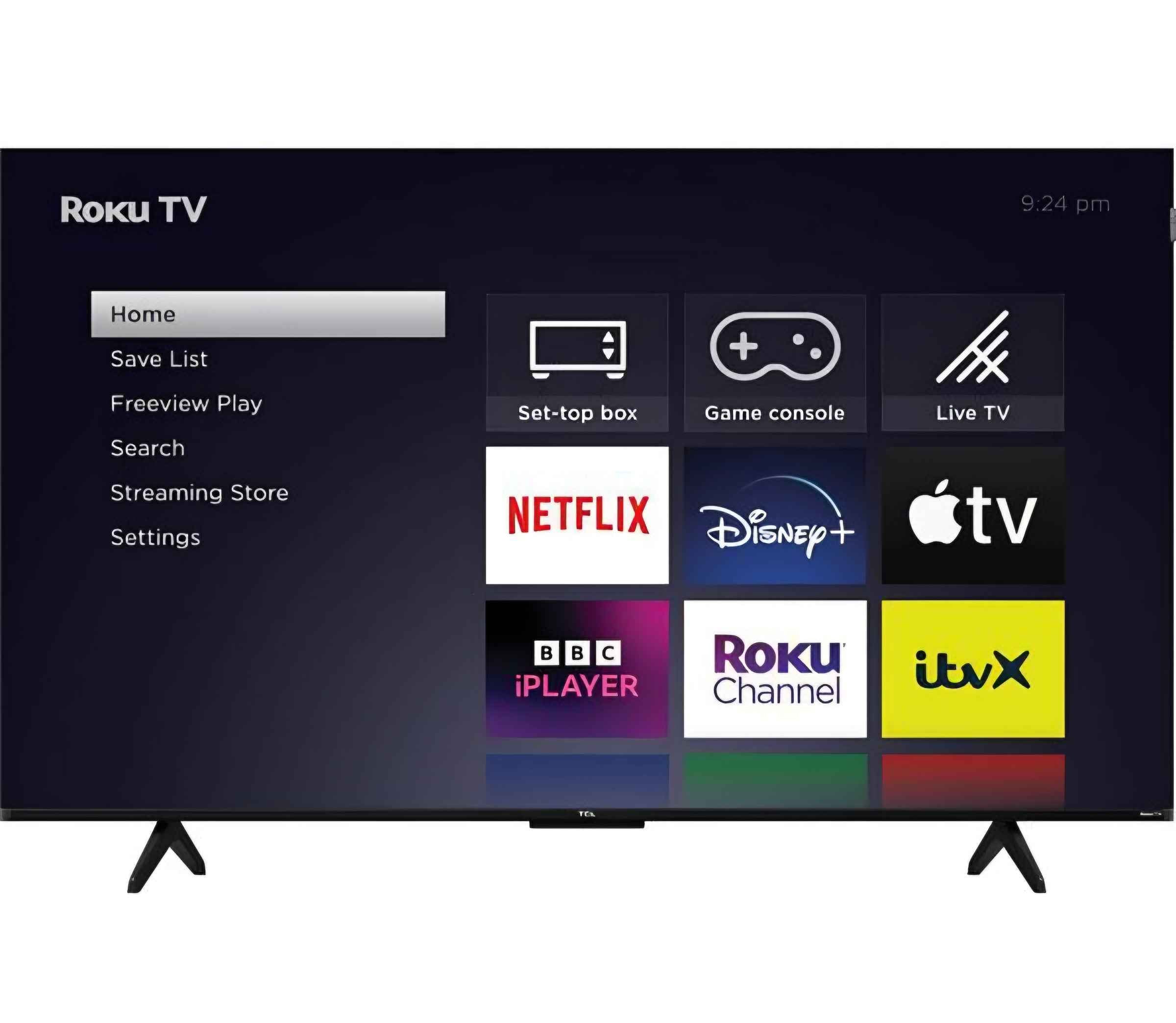 TCL Roku TV 50" Smart 4K Ultra HD HDR QLED TV