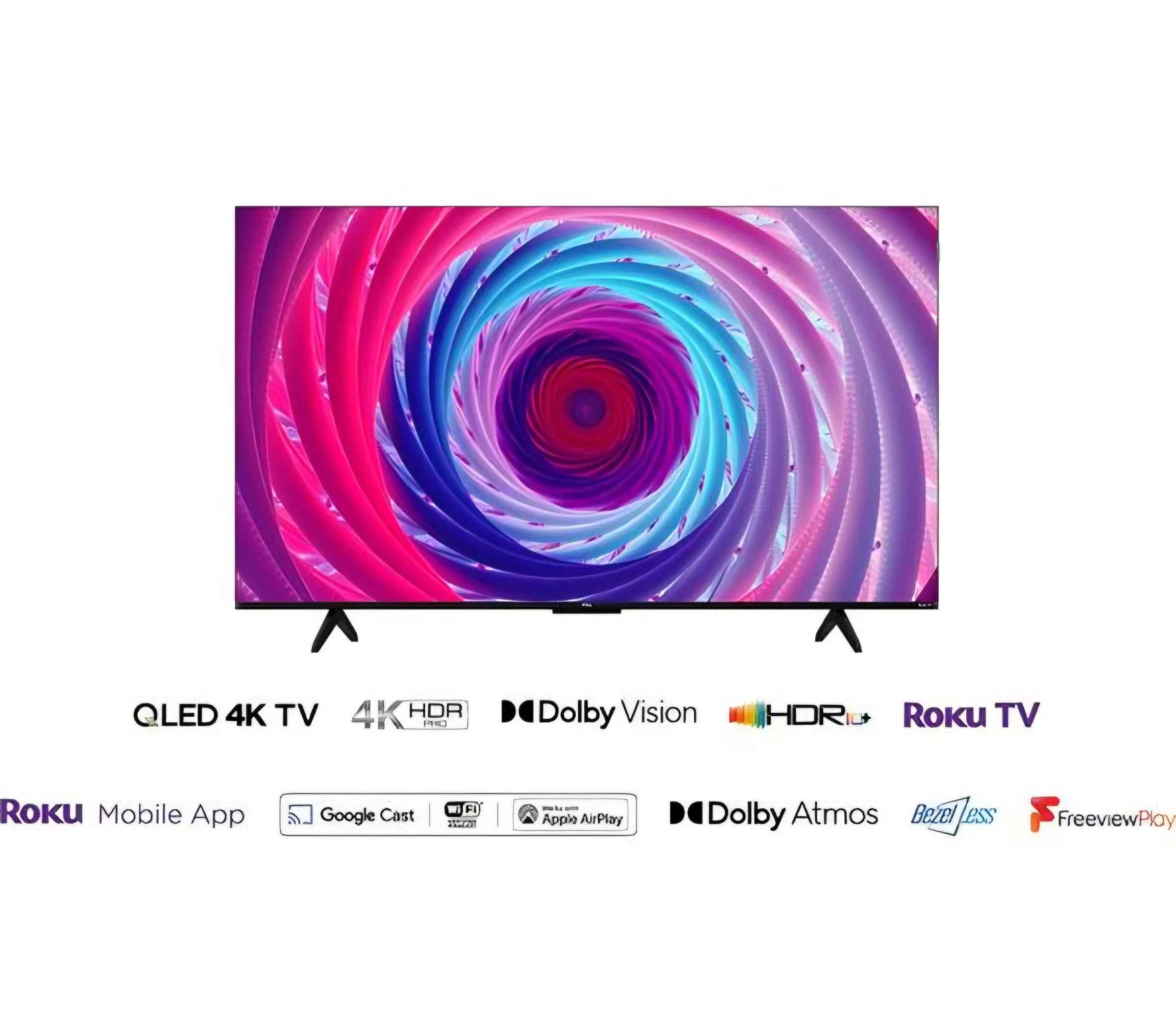 TCL Roku TV 50" Smart 4K Ultra HD HDR QLED TV