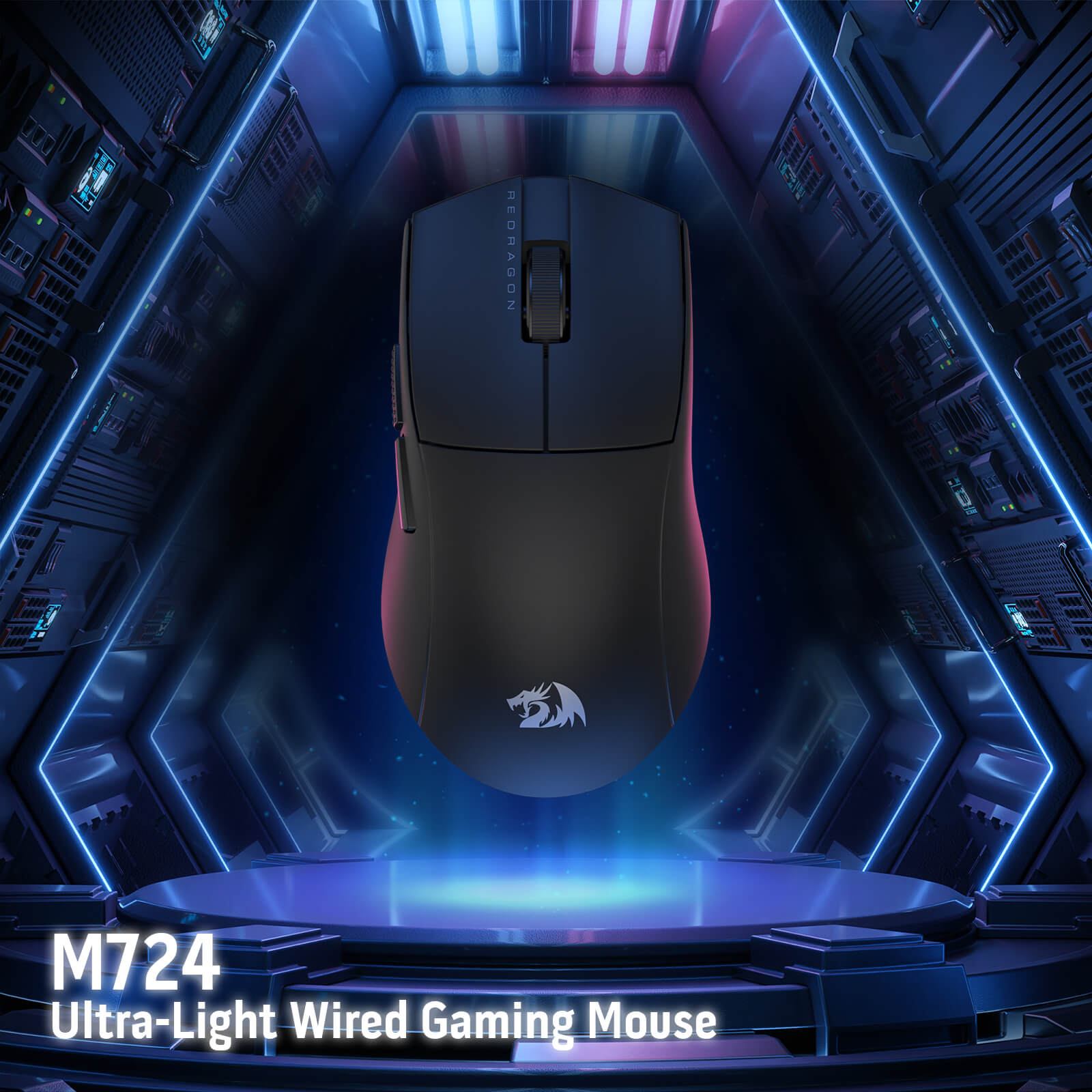 Redragon M724 1k HZ Wired Gaming Mouse