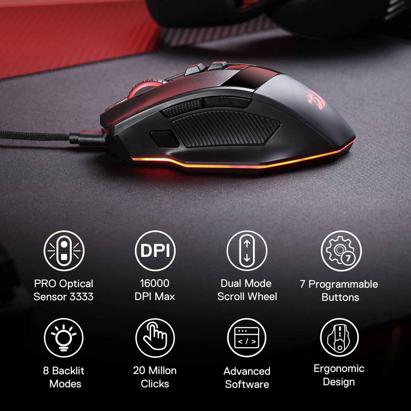 Redragon m813 Pro Gaming Mouse