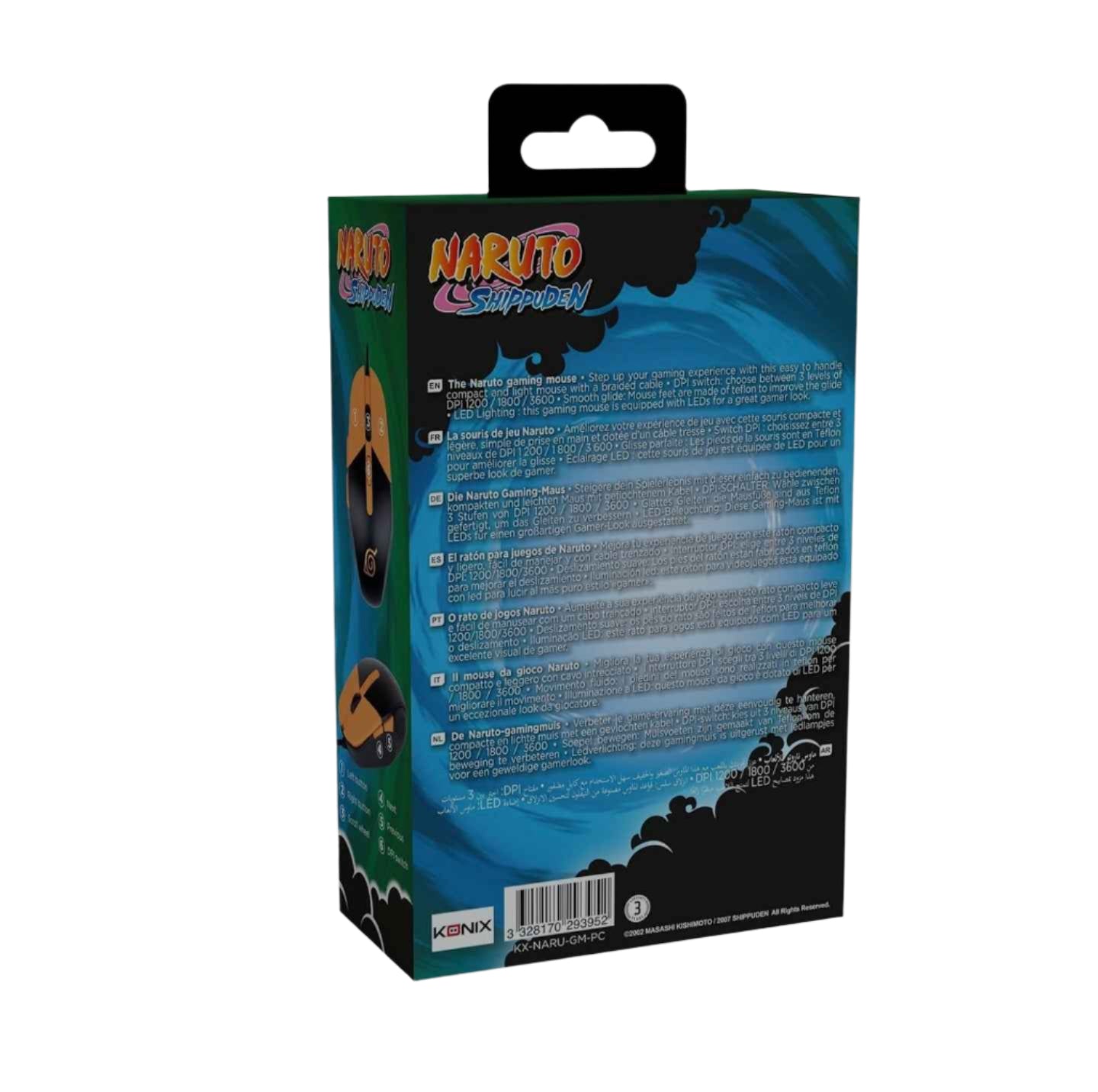 Konix Naruto Gaming Mouse