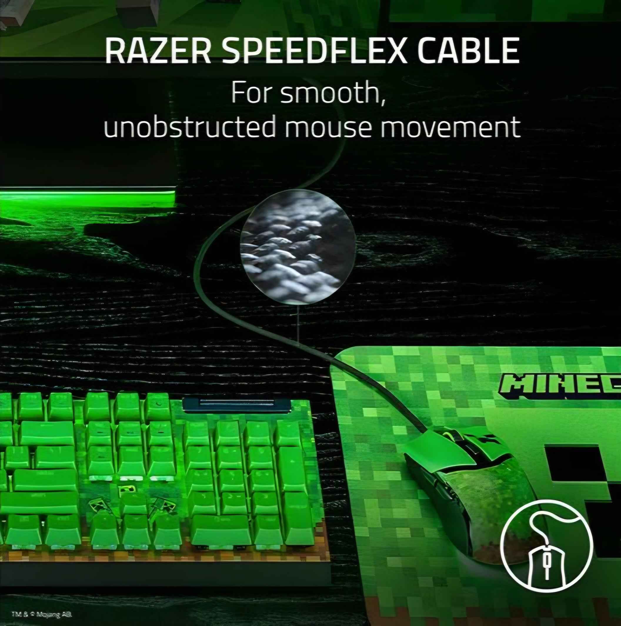Razer Cora RGB Minecraft Edition Gaming Mouse
