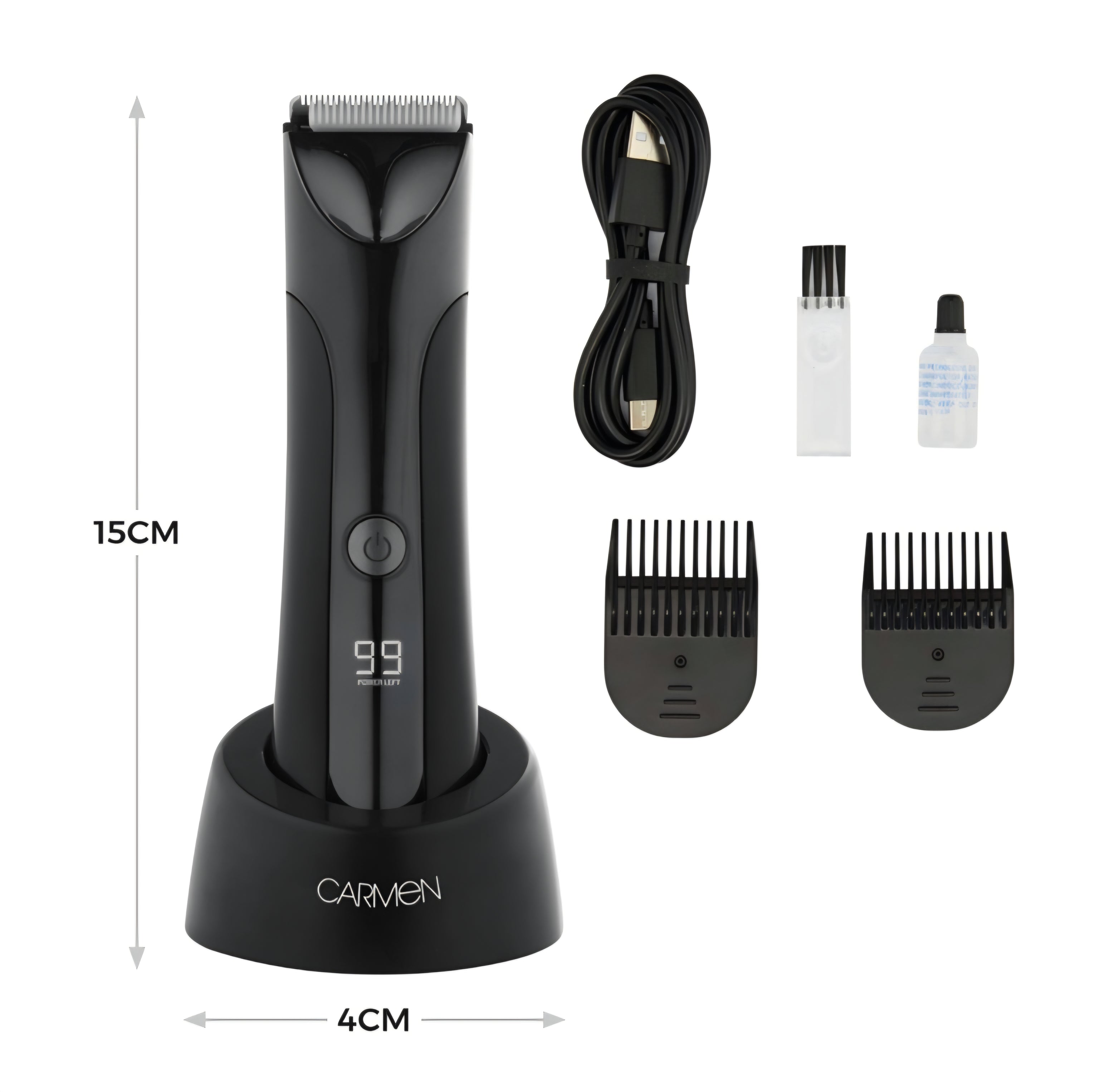 Carmen Wet And Dry Body Trimmer