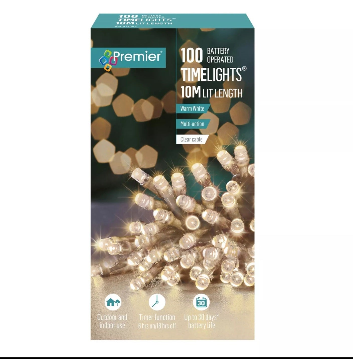 Premier LED Multi Action Battery Operated Timelights