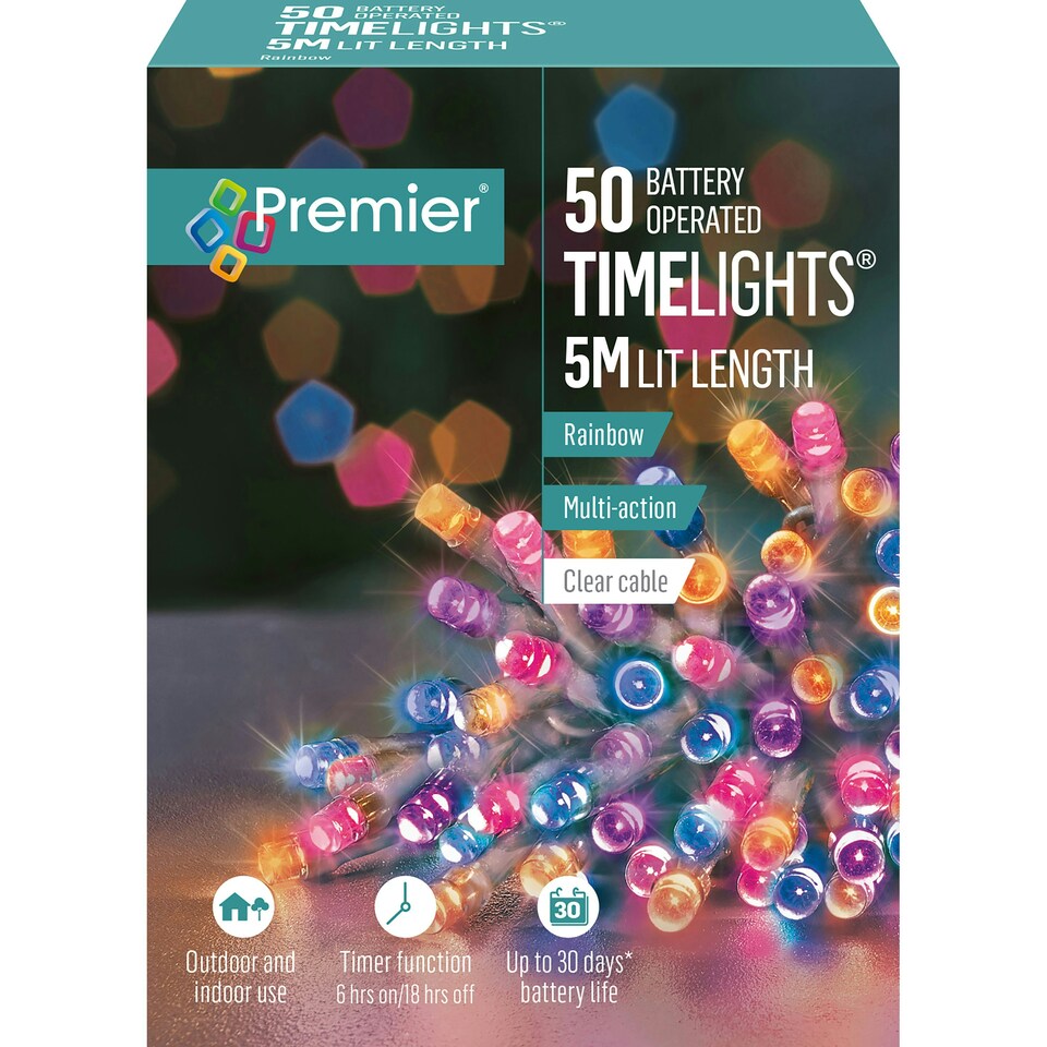 Premier LED Multi Action Battery Operated Timelights