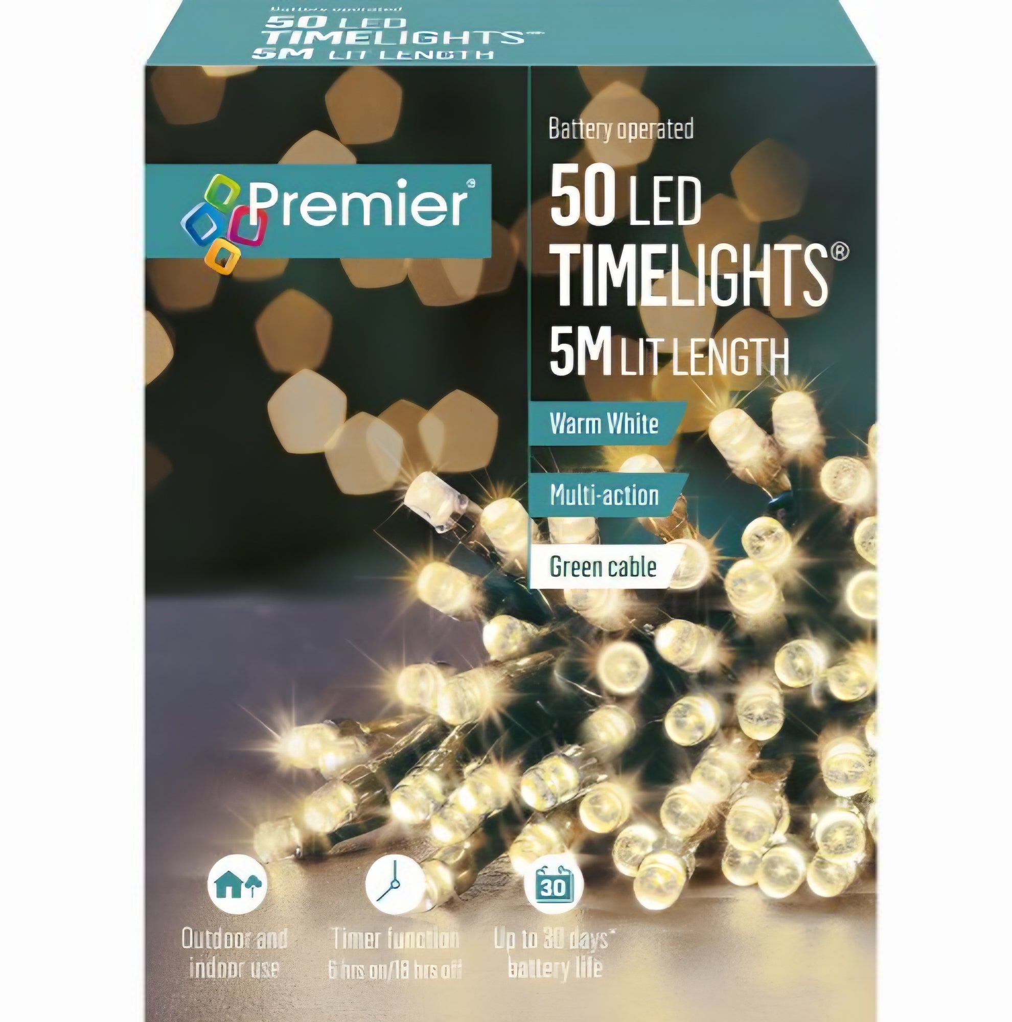 Premier LED Multi Action Battery Operated Timelights