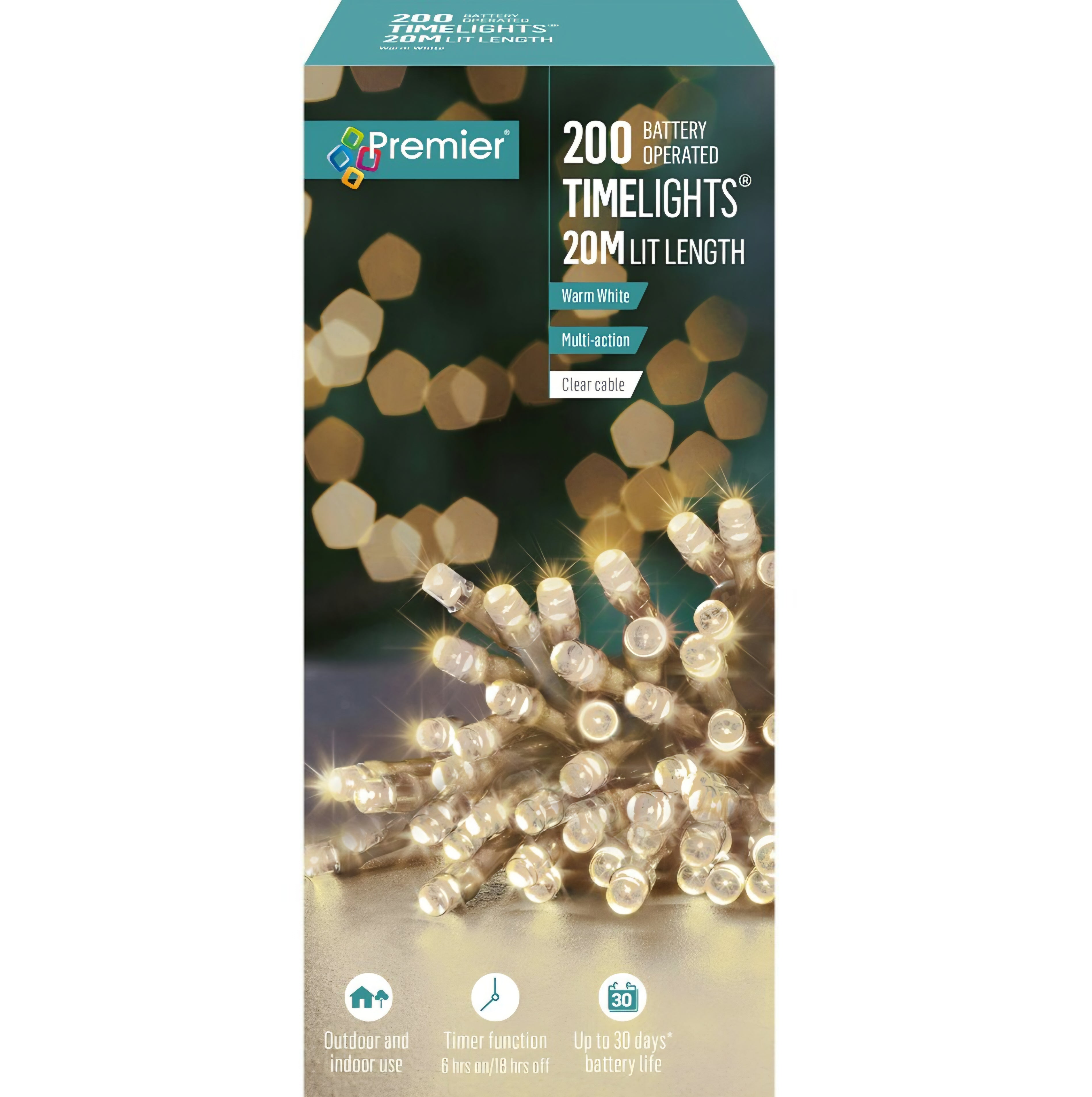 Premier LED Multi Action Battery Operated Timelights