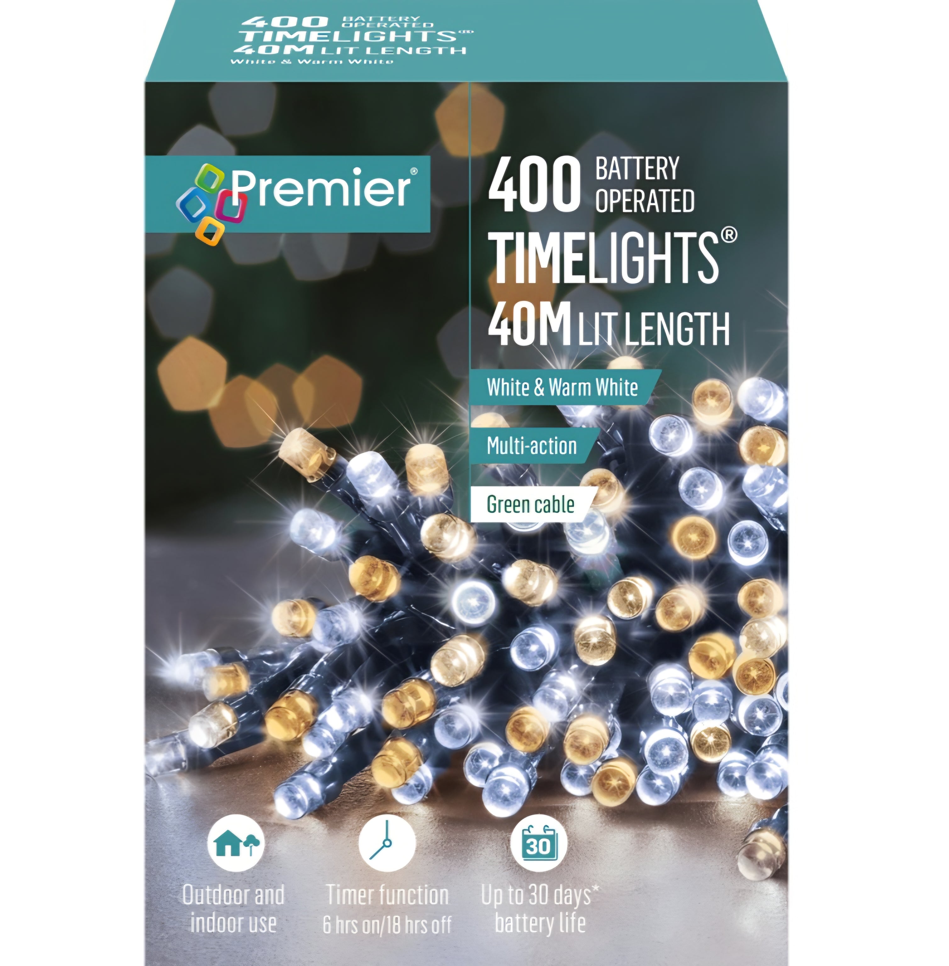 Premier LED Multi Action Battery Operated Timelights
