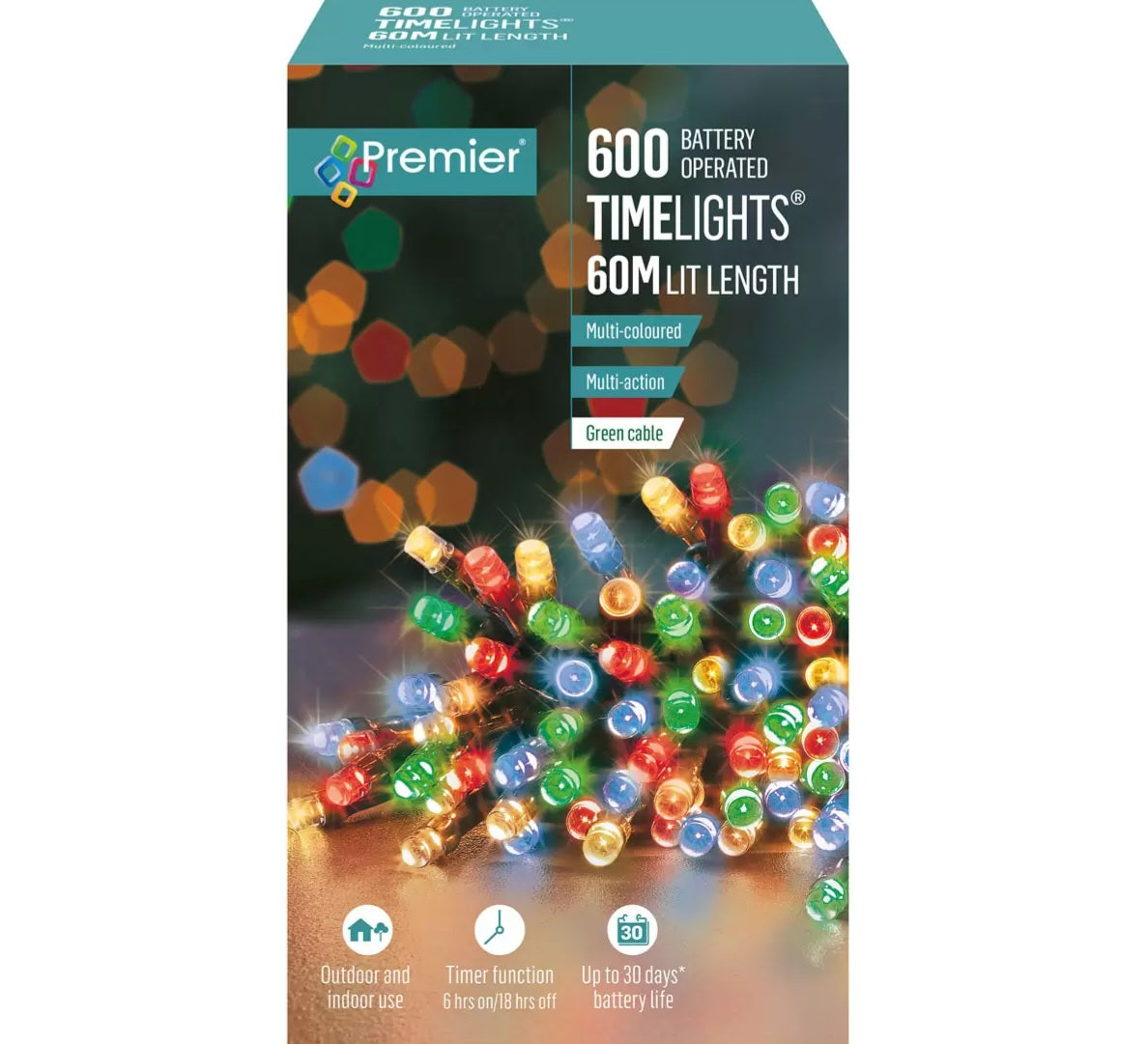 Premier LED Multi Action Battery Operated Timelights