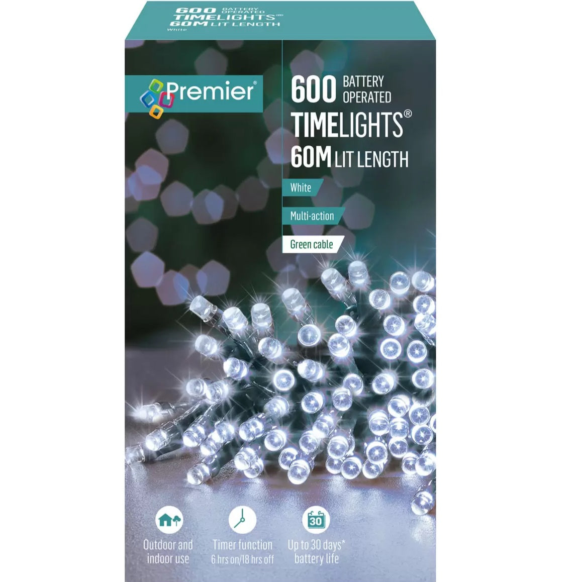 Premier LED Multi Action Battery Operated Timelights
