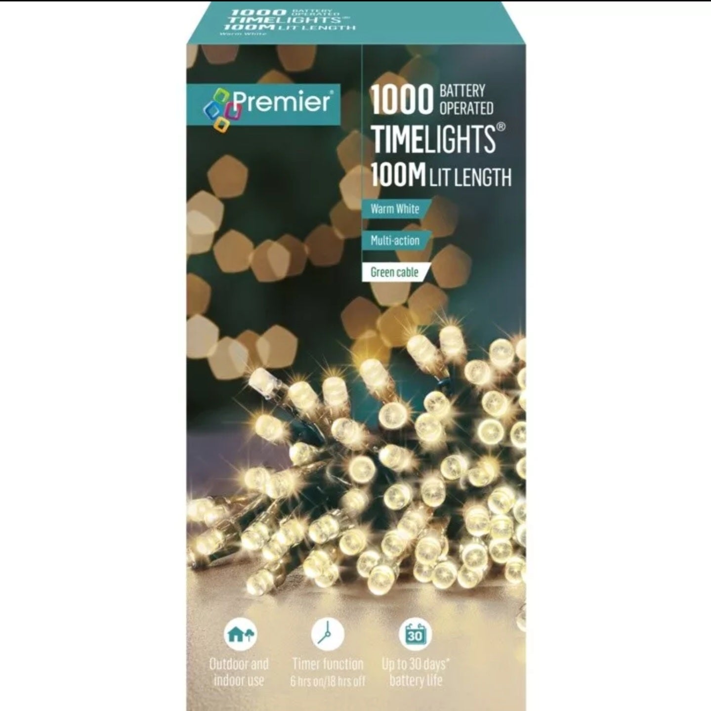 Premier LED Multi Action Battery Operated Timelights