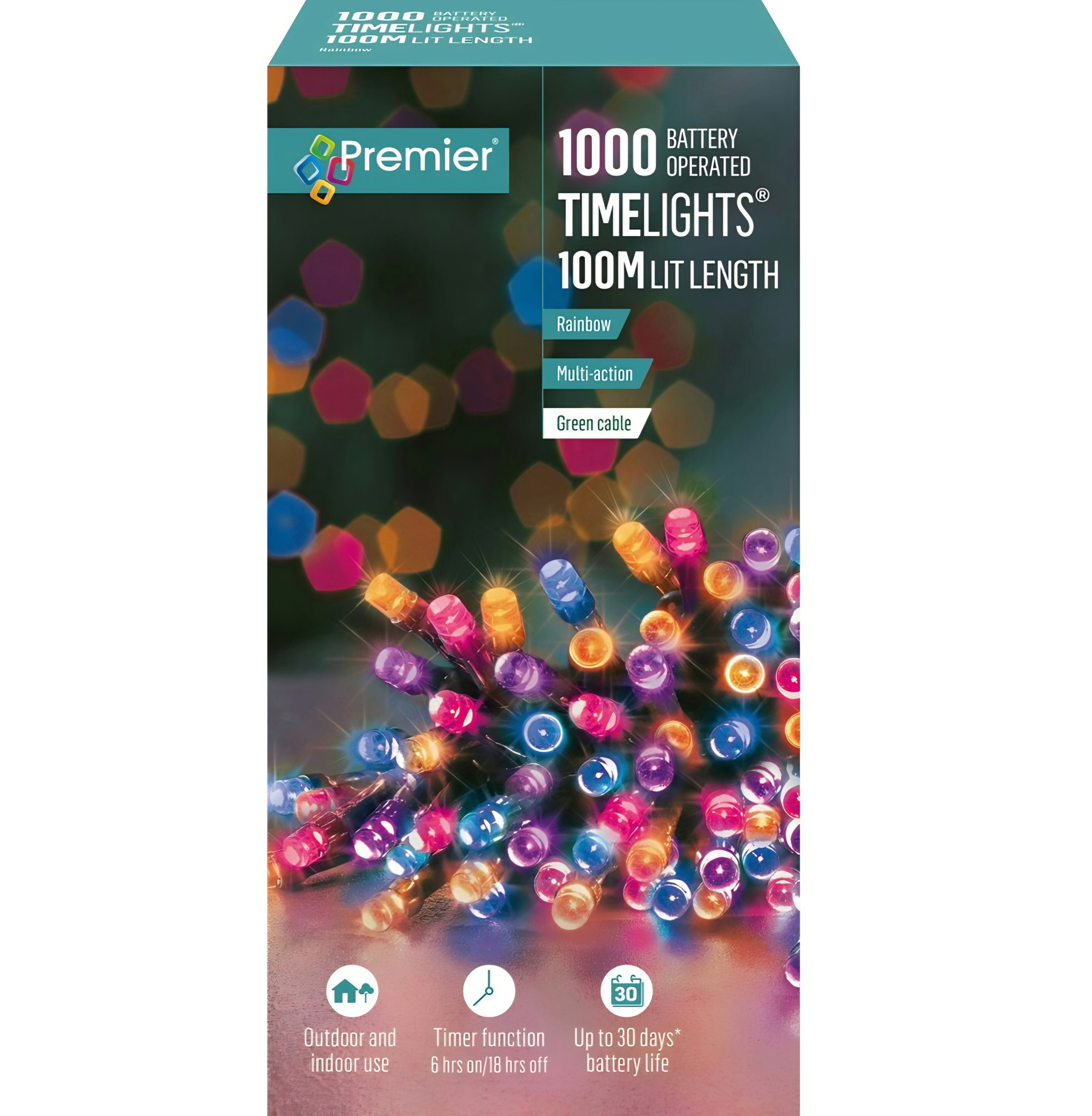 Premier LED Multi Action Battery Operated Timelights
