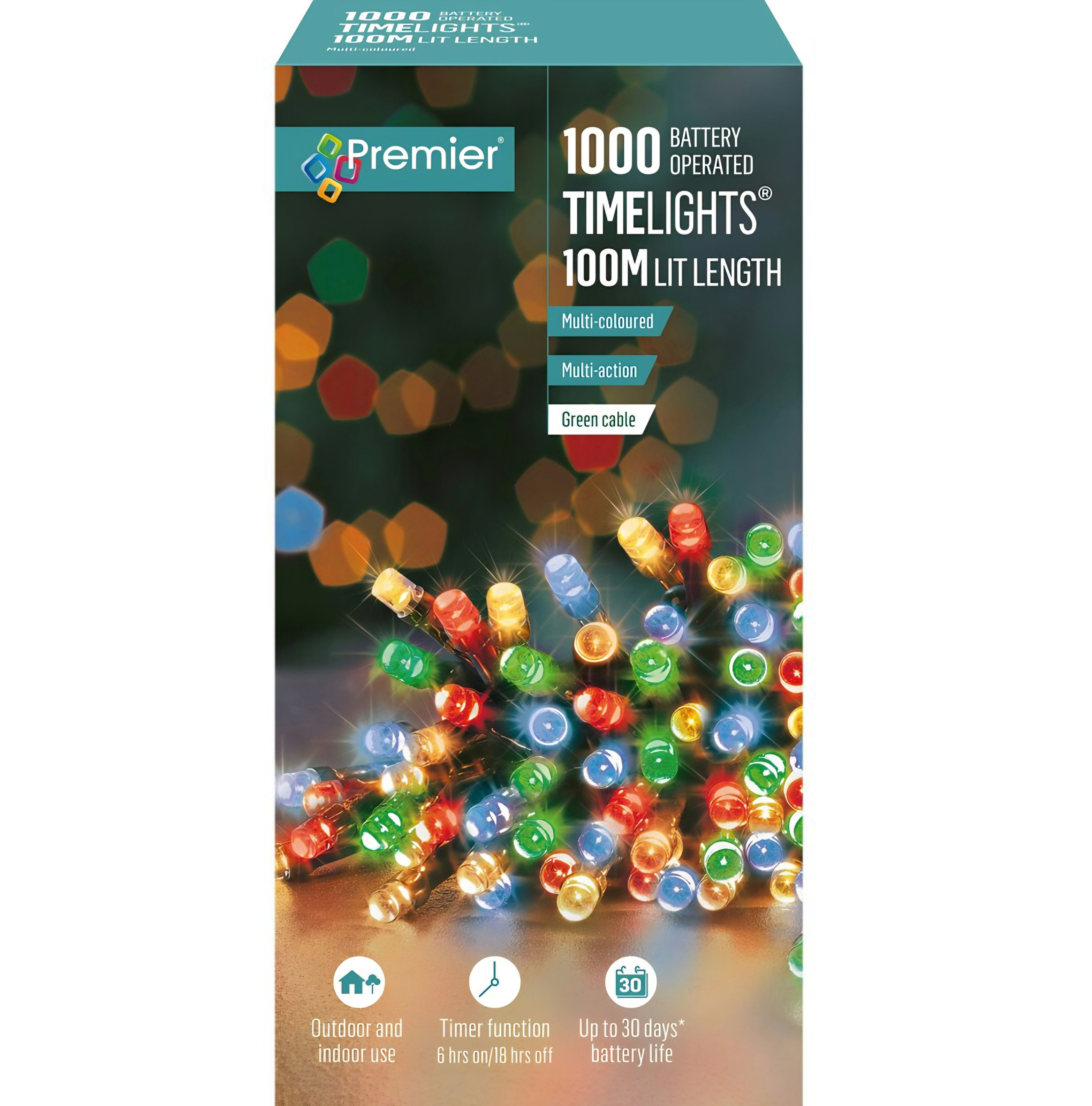 Premier LED Multi Action Battery Operated Timelights