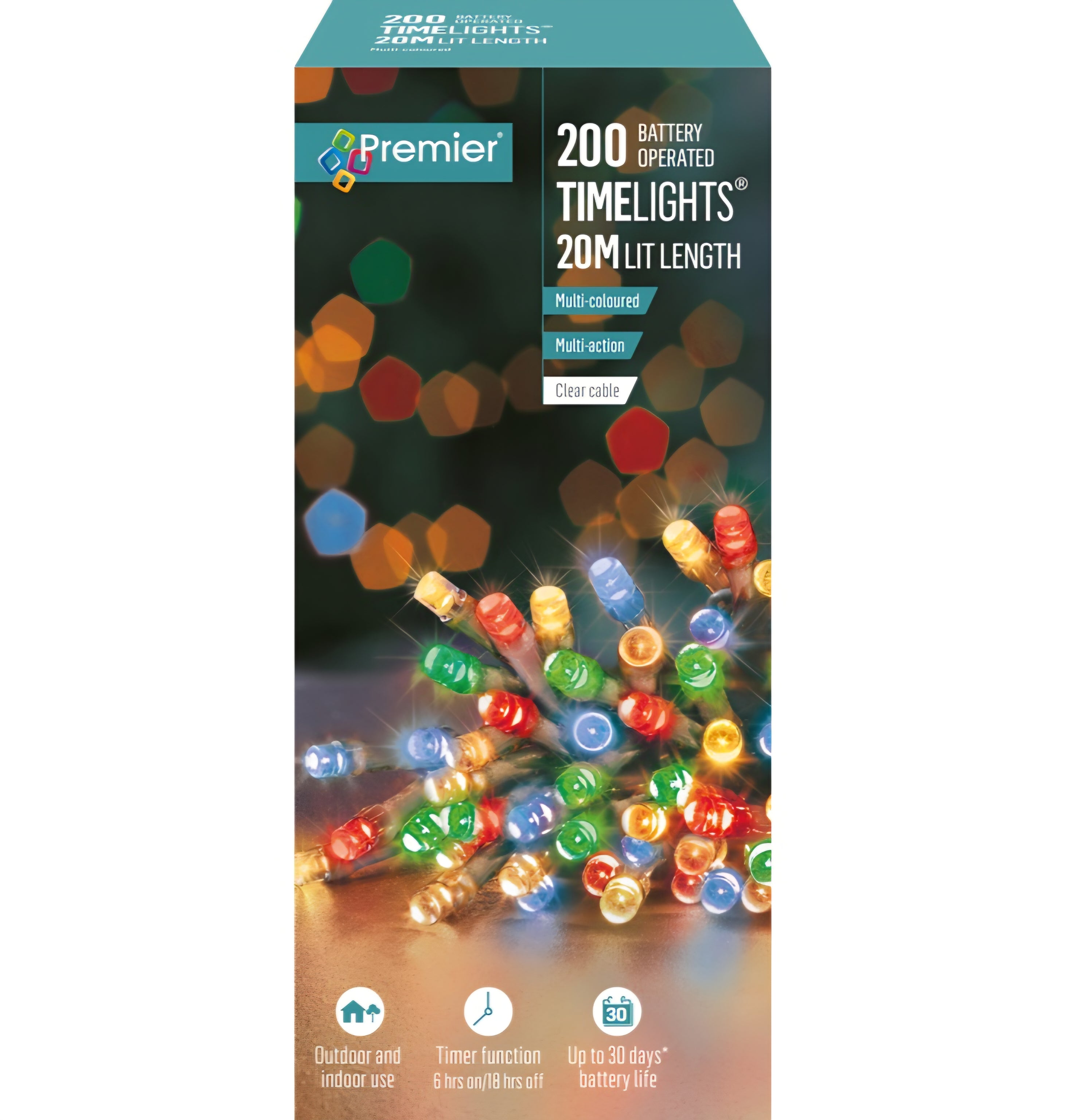 Premier LED Multi Action Battery Operated Timelights