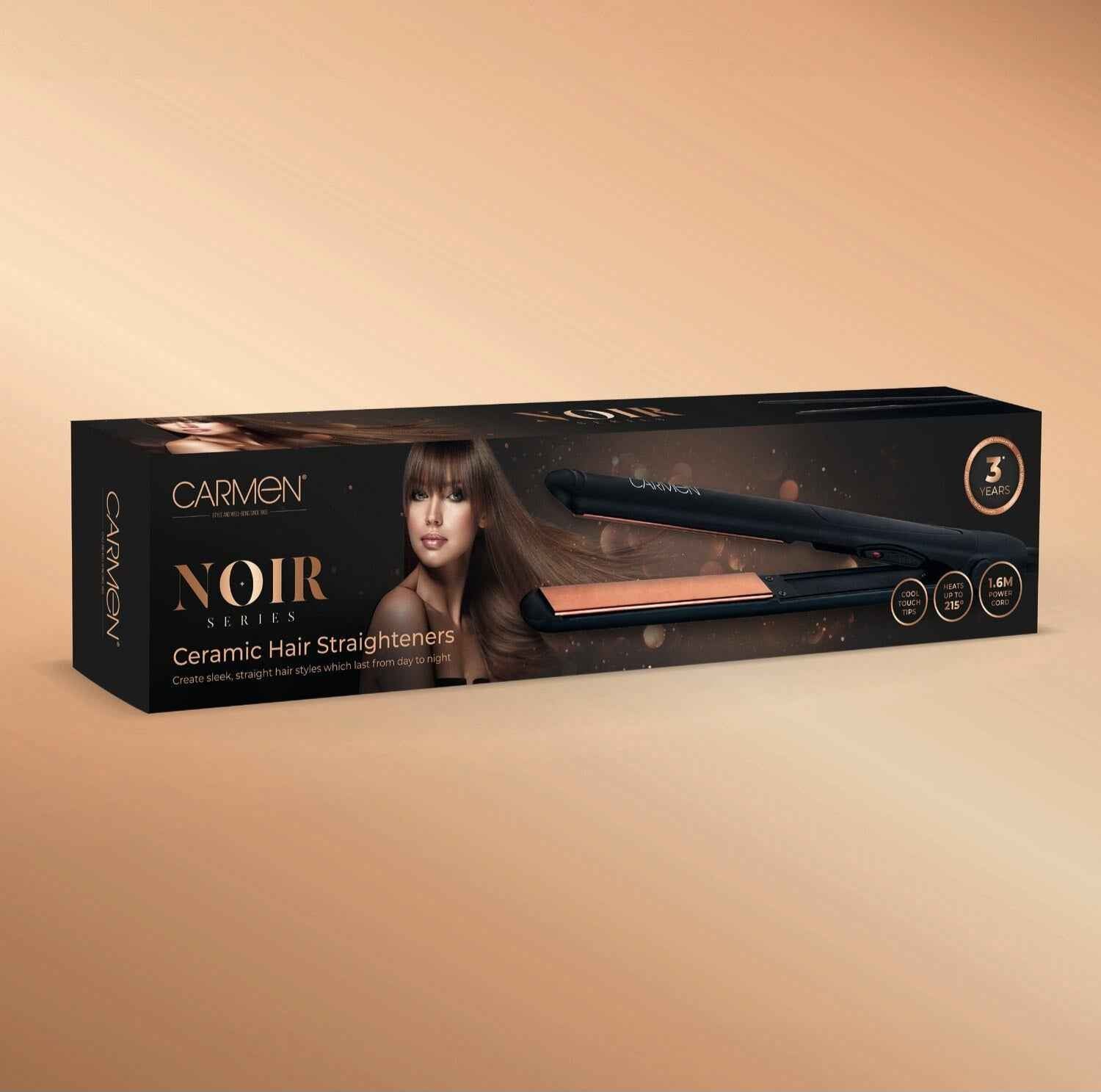 Carmen Noir II Hair Straightener
