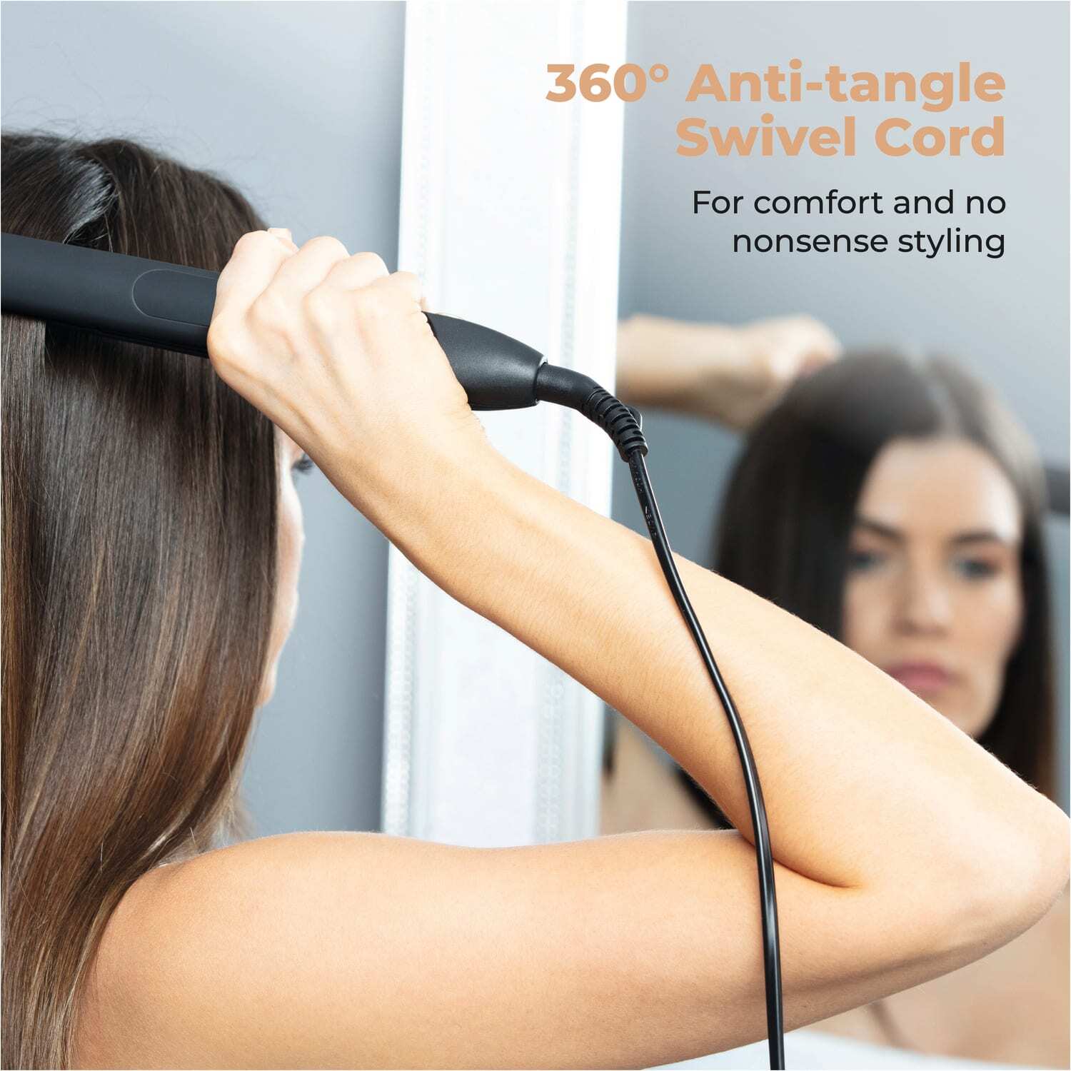 Carmen Noir II Hair Straightener