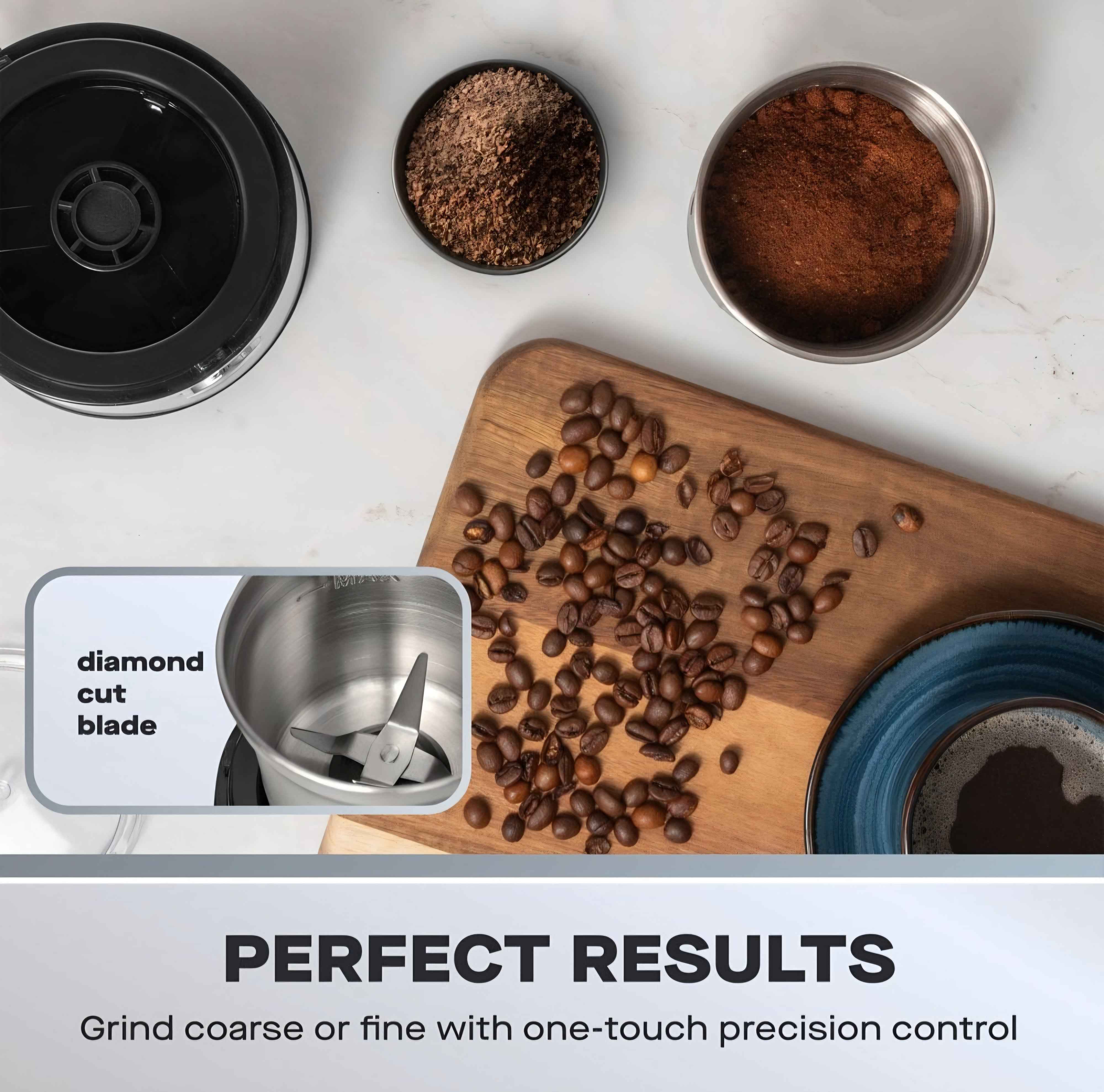 Daewoo Wet And Dry Coffee And Spice Grinder