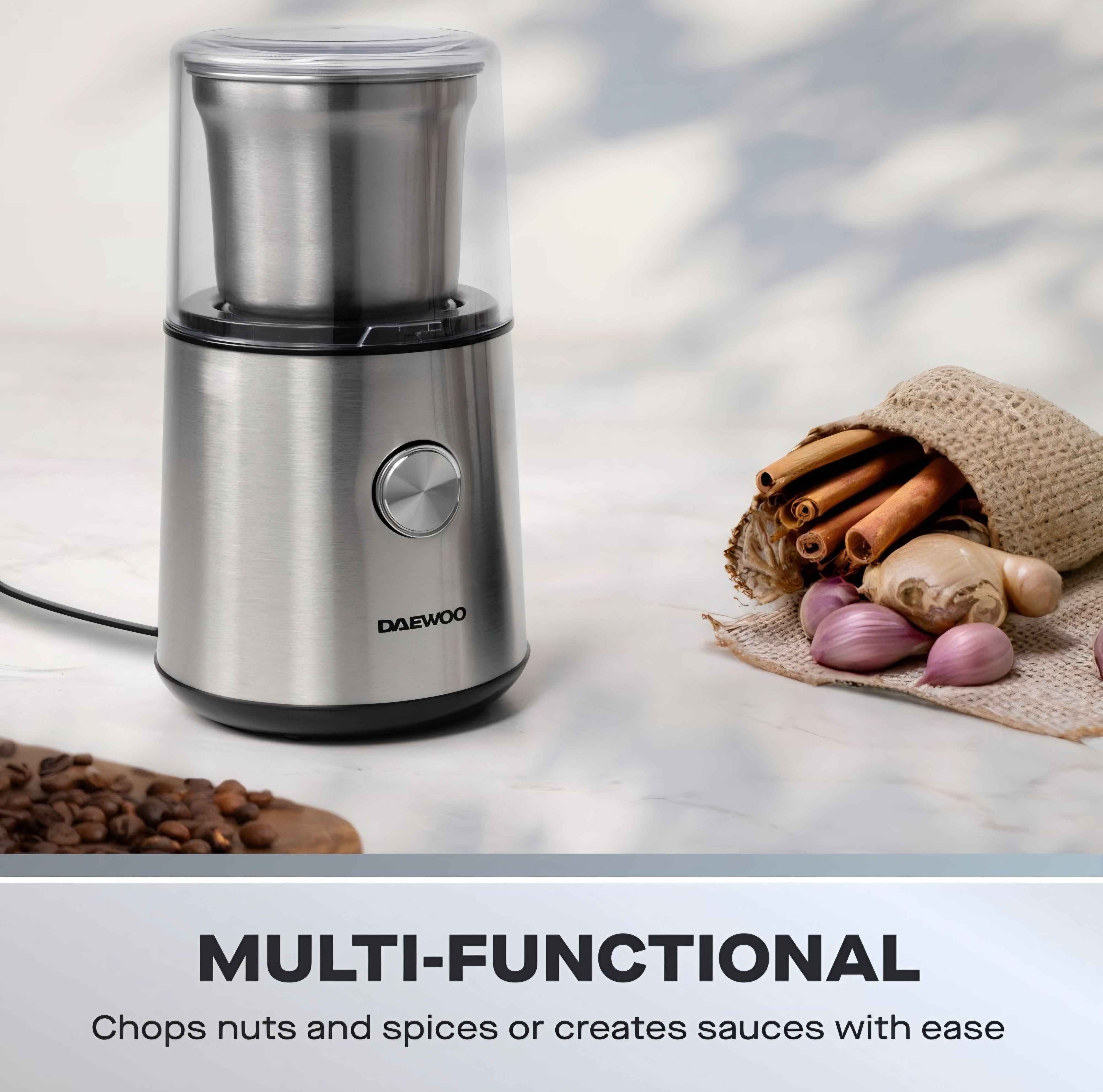 Daewoo Wet And Dry Coffee And Spice Grinder