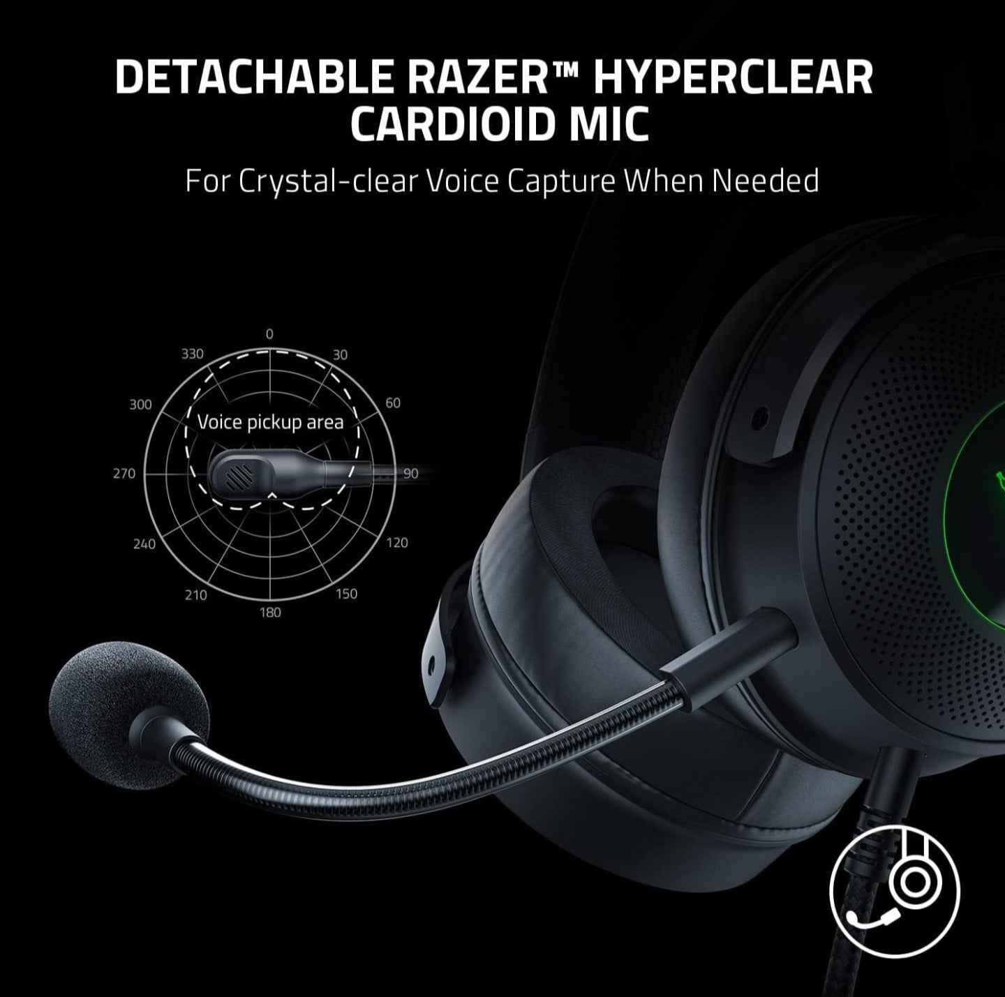 Razer Kraken V3 X USB 7.1 Gaming Headset