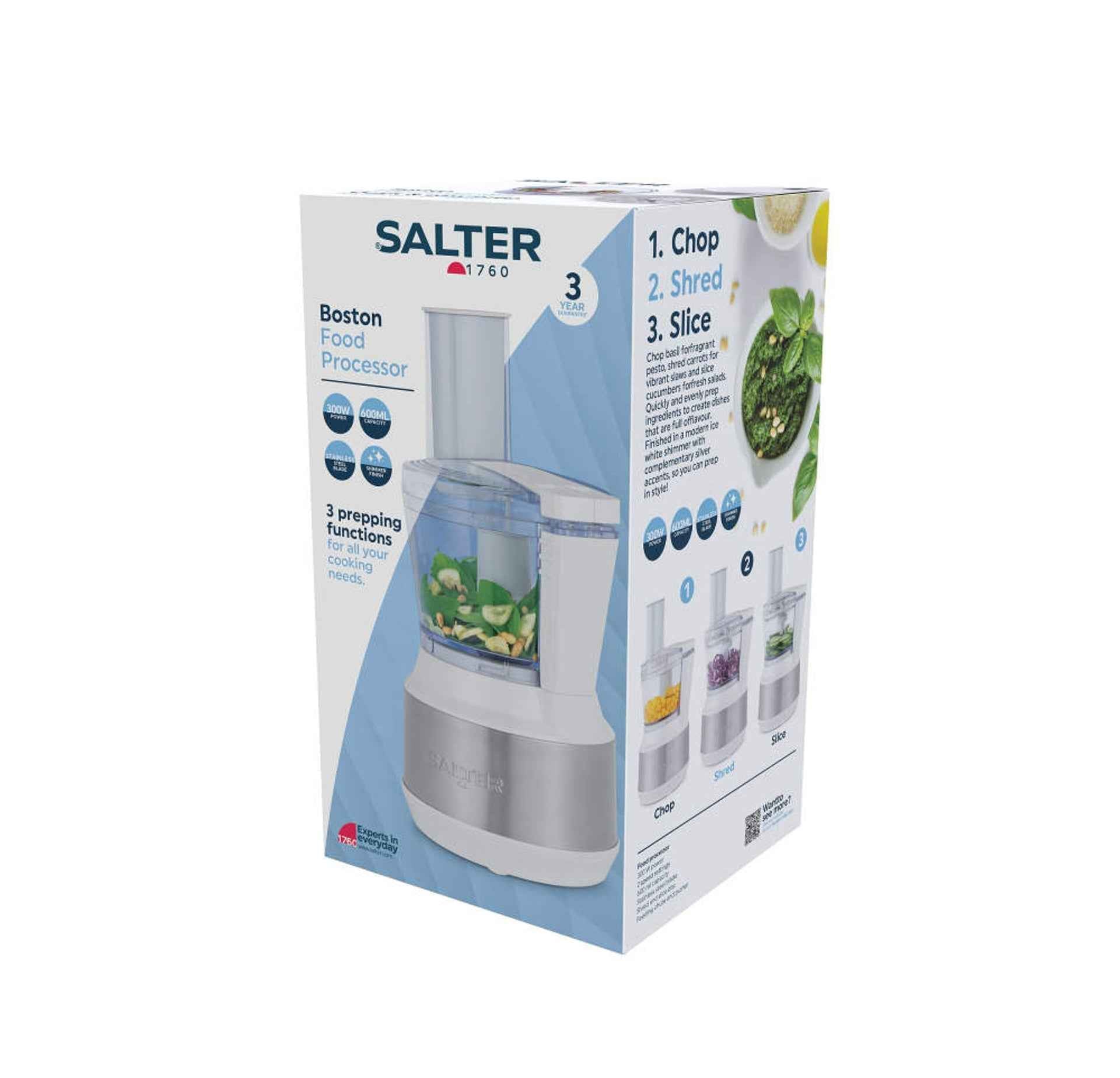 Salter Boston 3 In 1 Food Processor