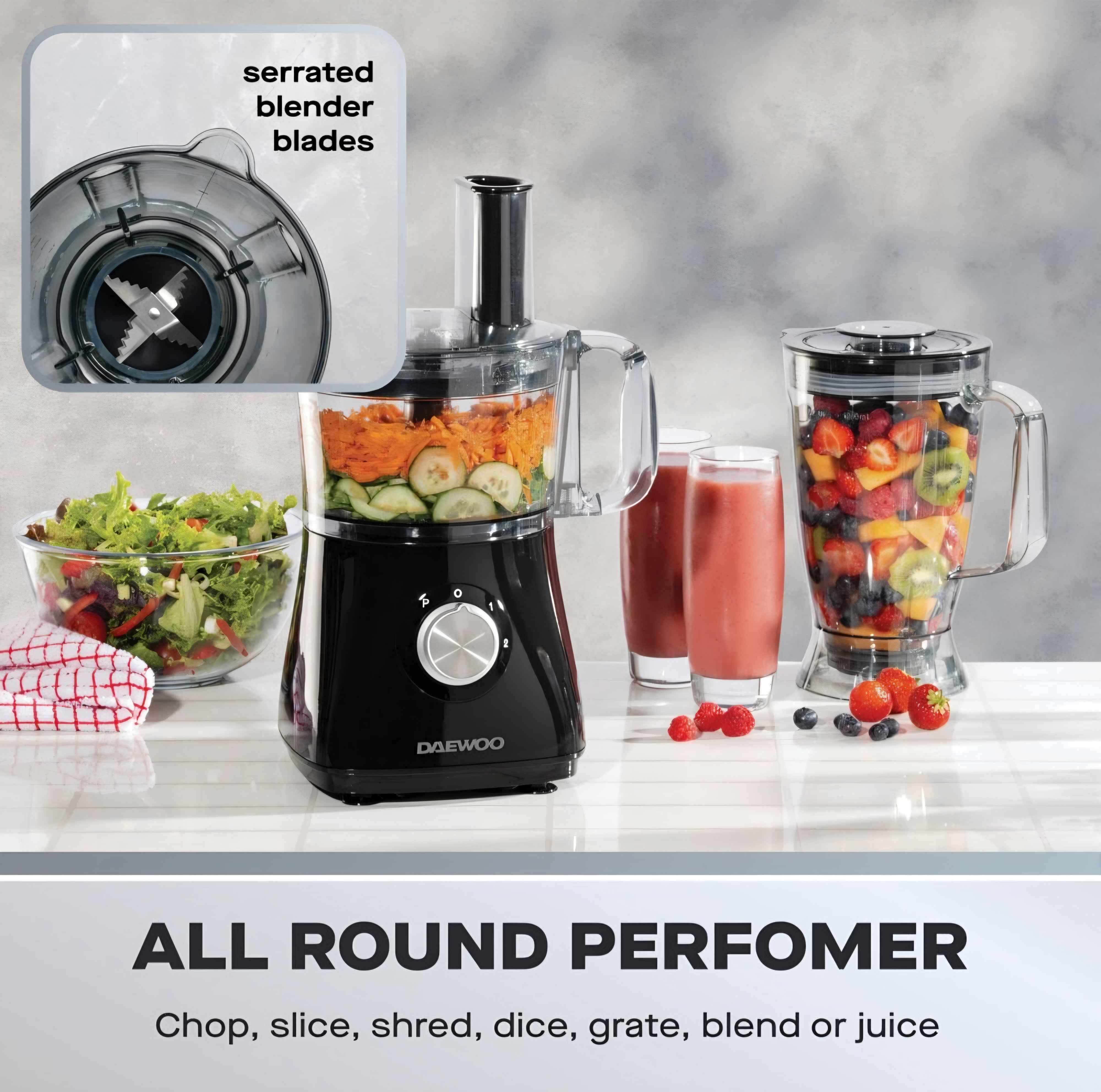 Daewoo 2L Food Processor